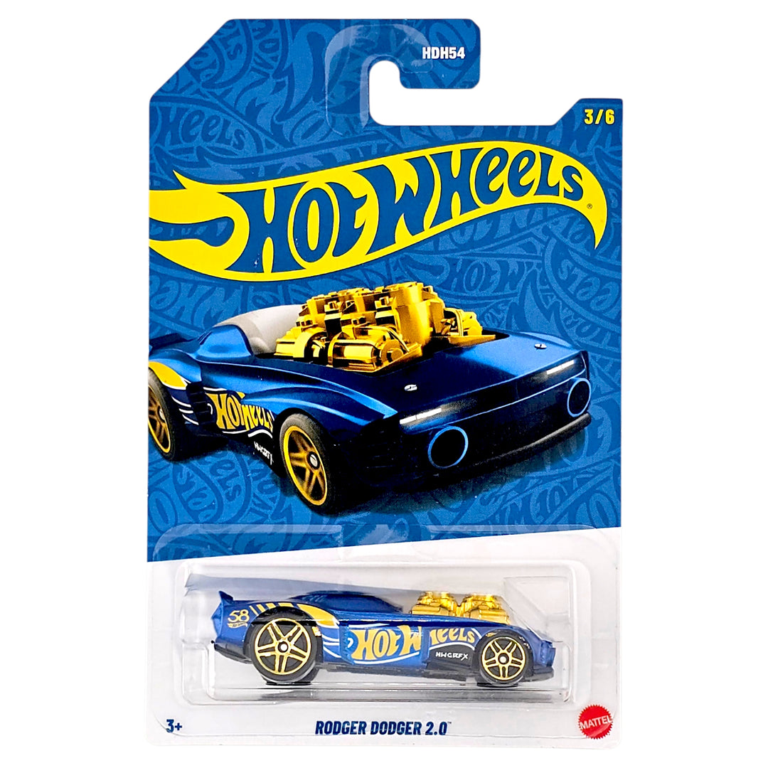 Hot Wheels - Rodger Dodger 2.0 - 2026 Blue &amp; Gold Series