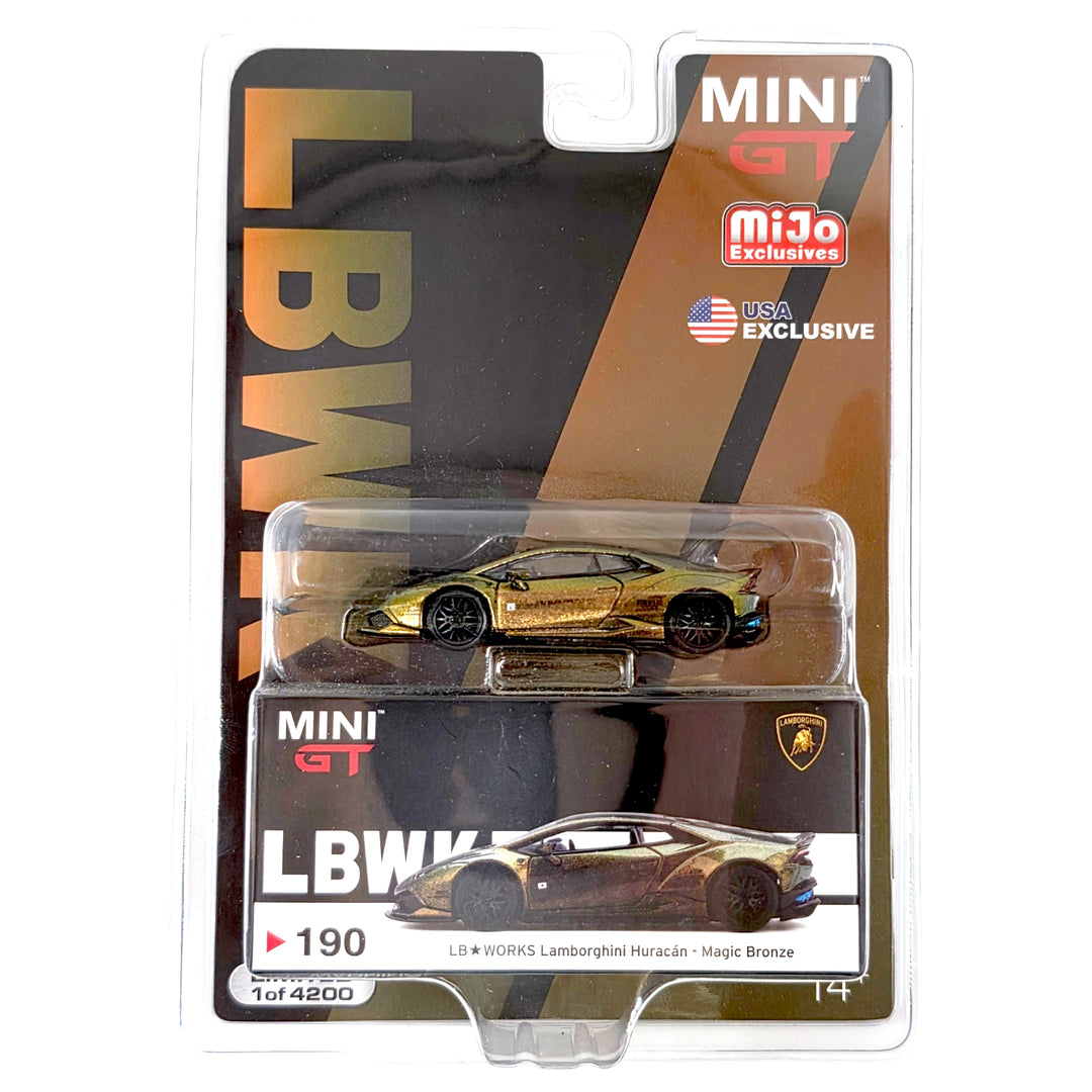 Mini GT - LB★WORKS Lamborghini Huracán - Magic Bronze