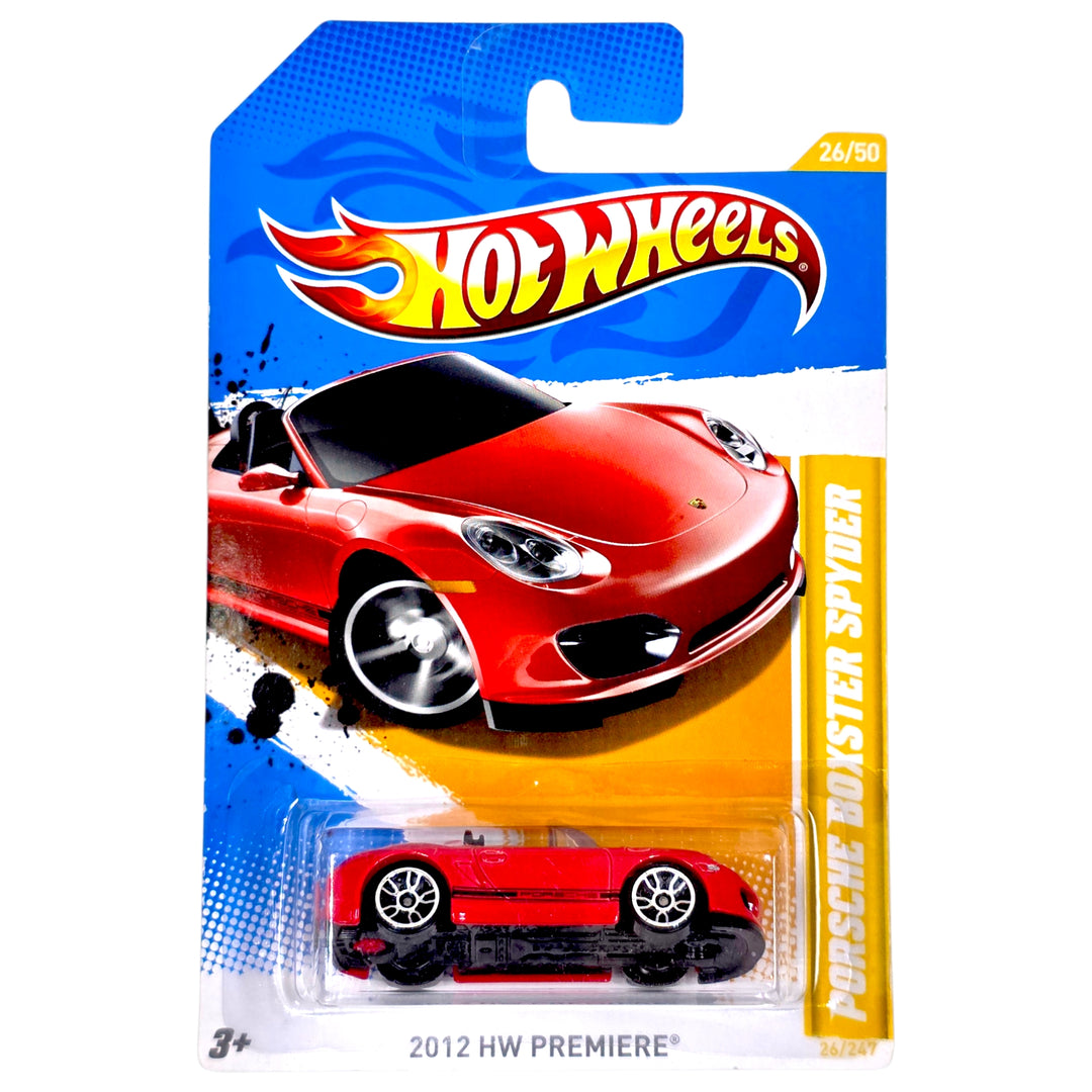 Hot Wheels - Porsche Boxster Spyder - 2012