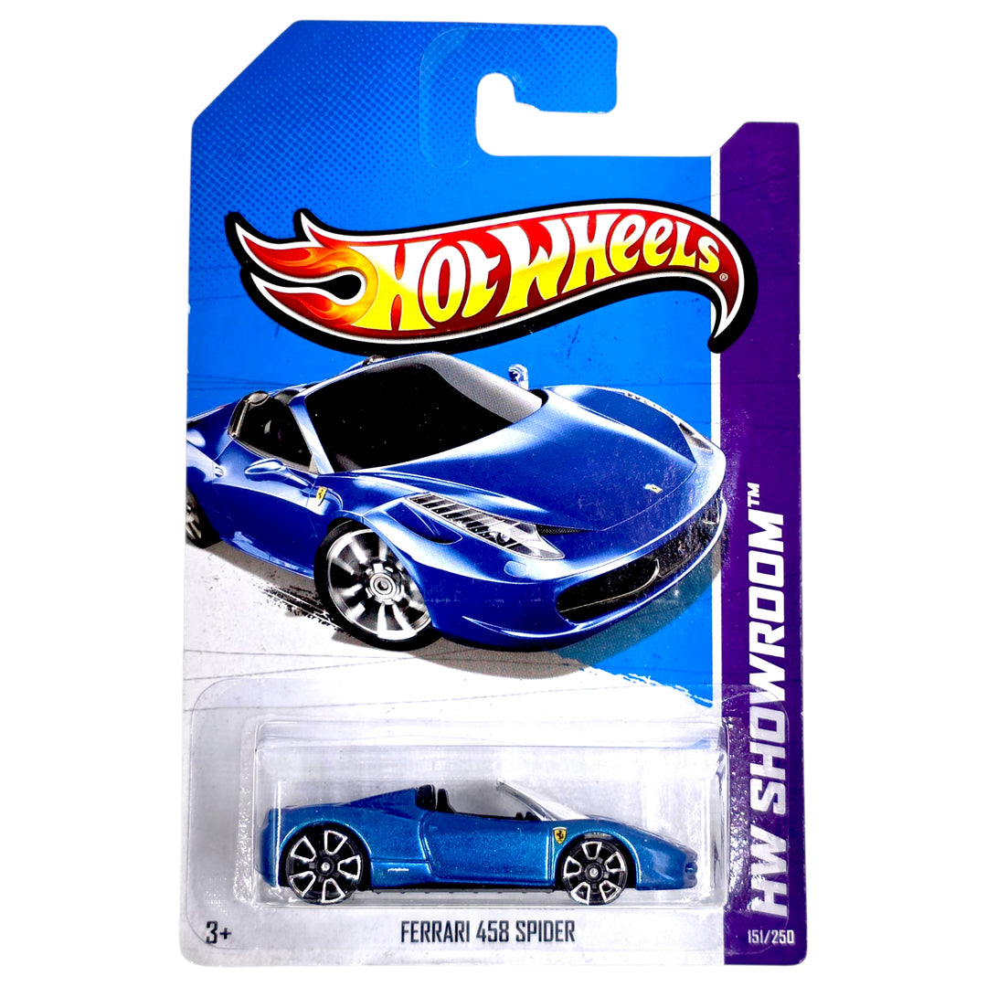 Hot Wheels - Ferrari 458 Spider - 2013