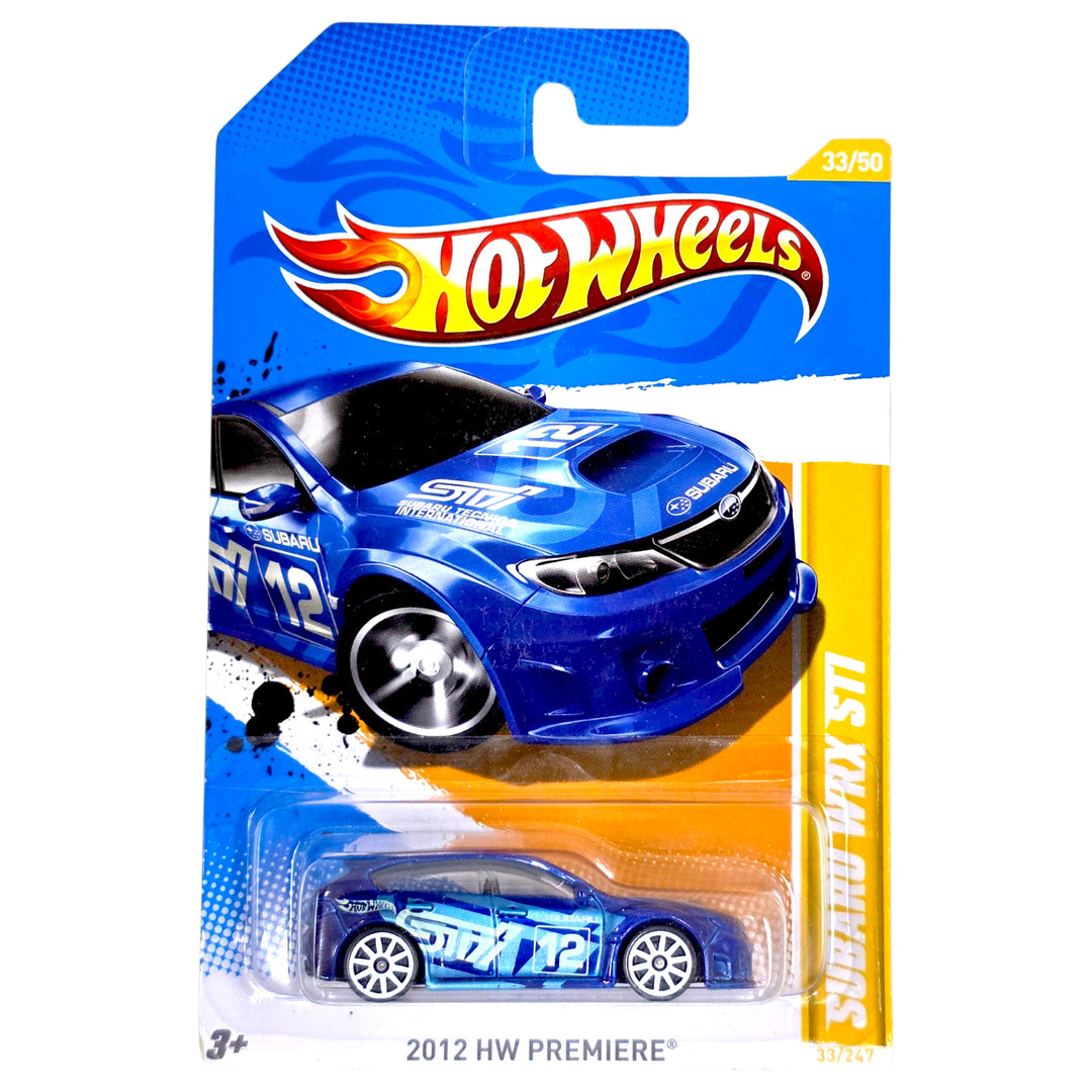 Hot Wheels - Subaru WRX STi - 2012