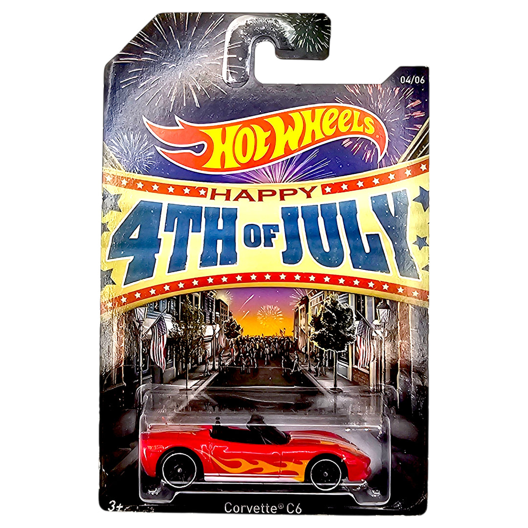 Hot Wheels - Corvette C6 - 2014 4th of July Series