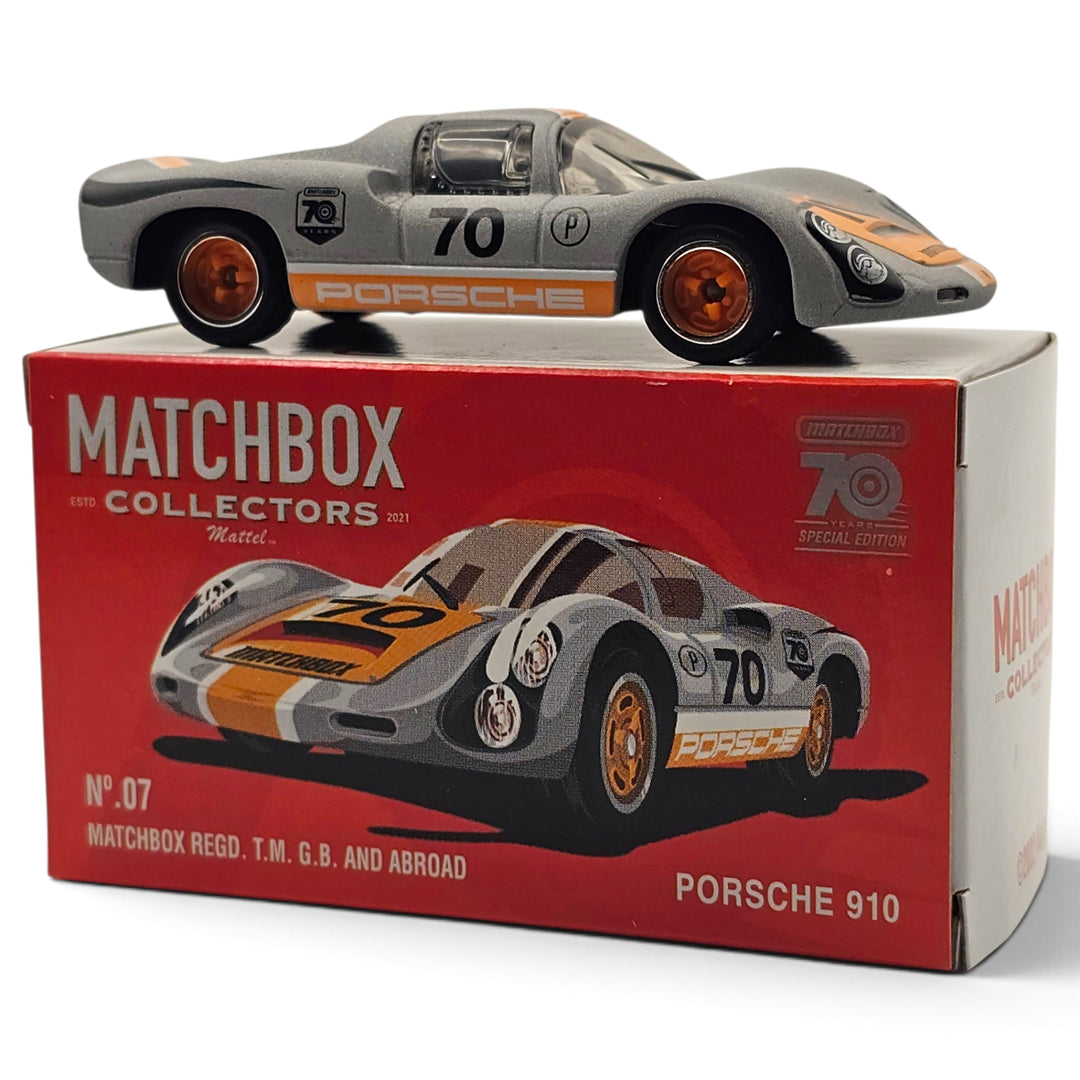 Matchbox - Porsche 910 - 2023 70th Anniversary Series
