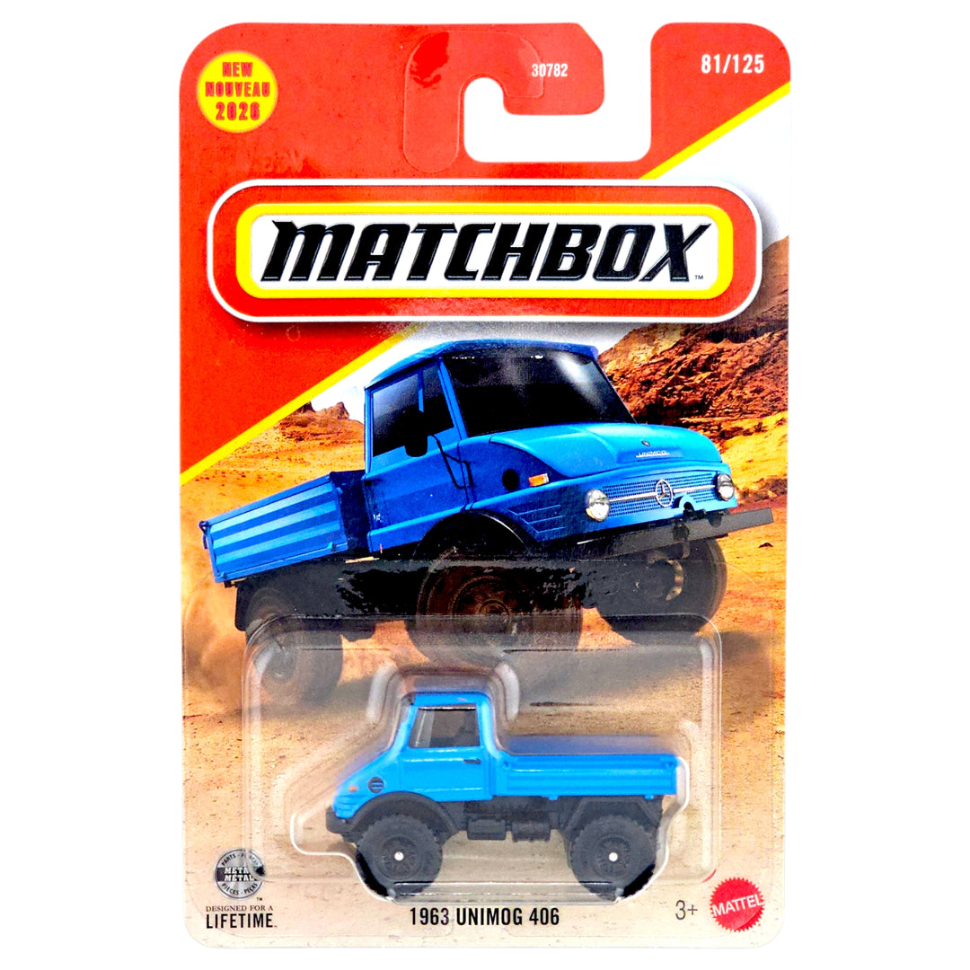 Matchbox -  1963 Unimog 406  - 2026