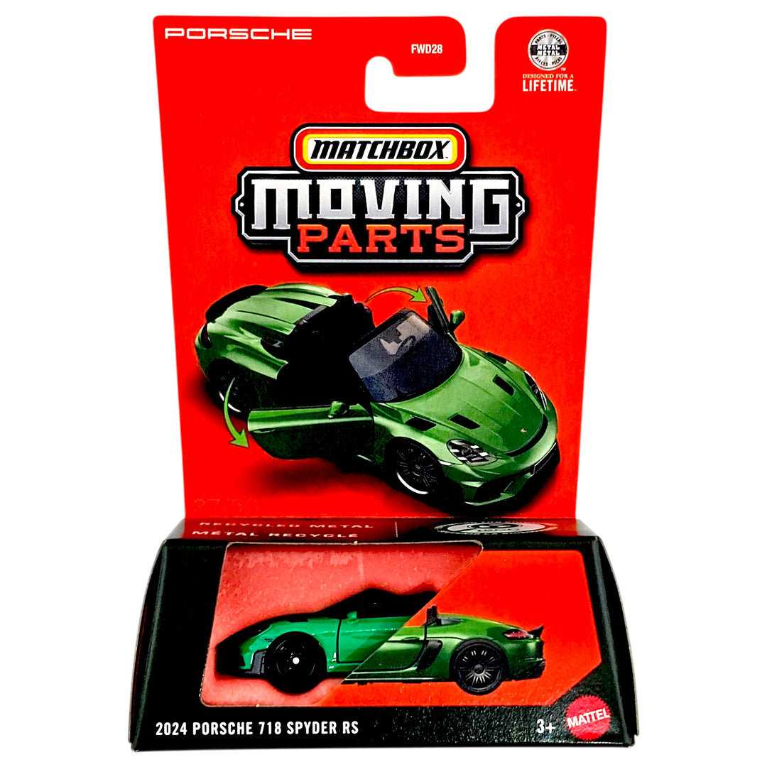 Matchbox - 2024 Porsche 718 Spyder RS - 2026 Moving Parts Series