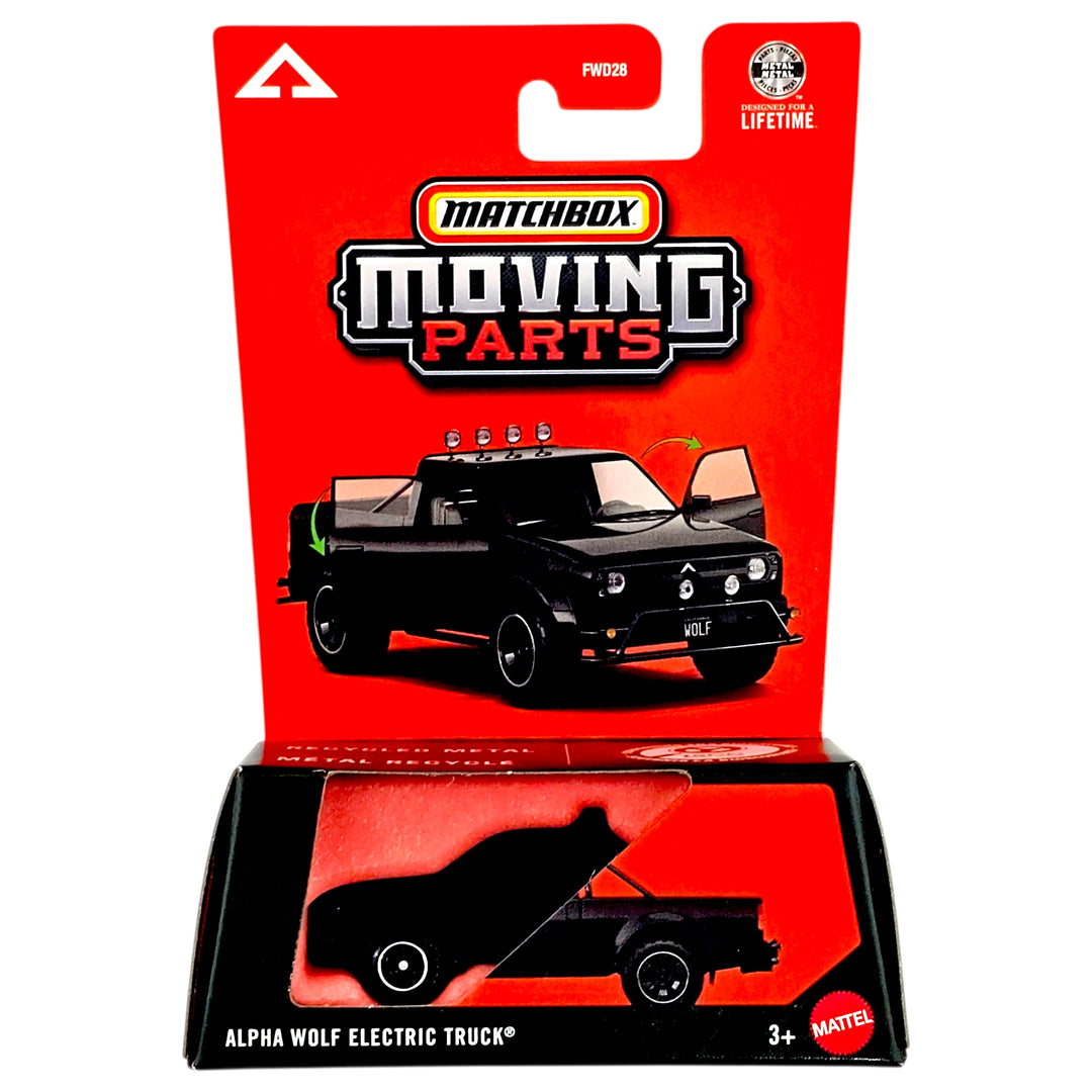 Matchbox - Alpha Wolf Electric Truck - 2026 Moving Parts Series