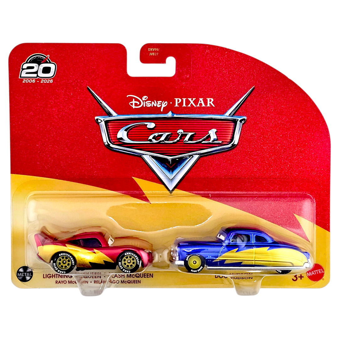 Disney Pixar - Lightning McQueen &amp; Doc Hudson - 2026 Cars 2-Pack