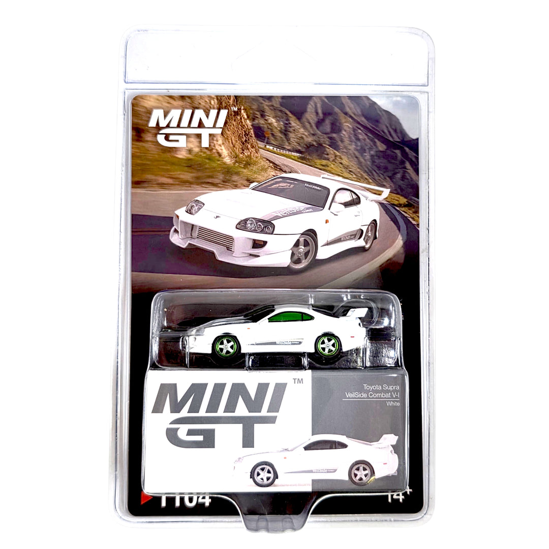 Mini GT - Toyota Supra VeilSide Combat V-I – White *Chase*