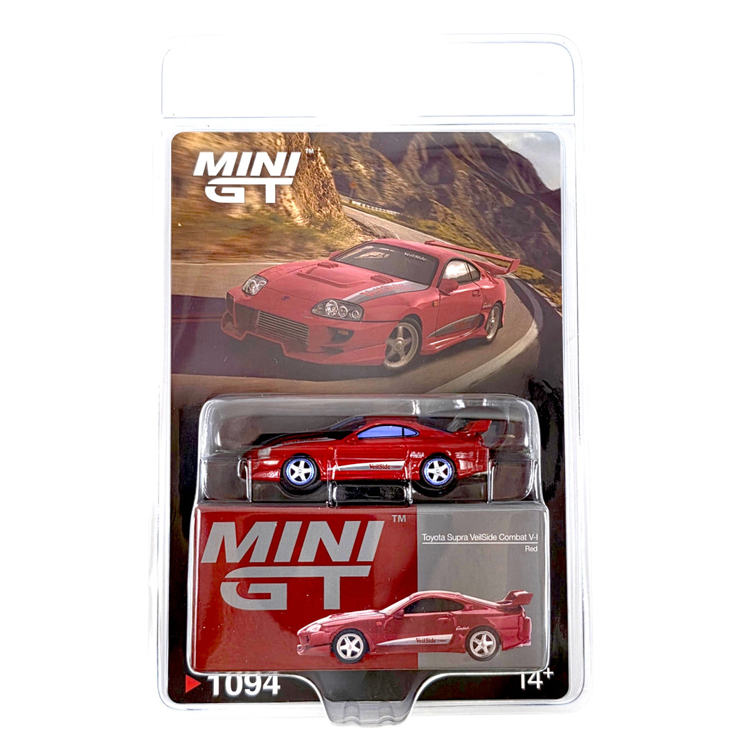 Mini GT - Toyota Supra VeilSide Combat V-I – Red *Chase*