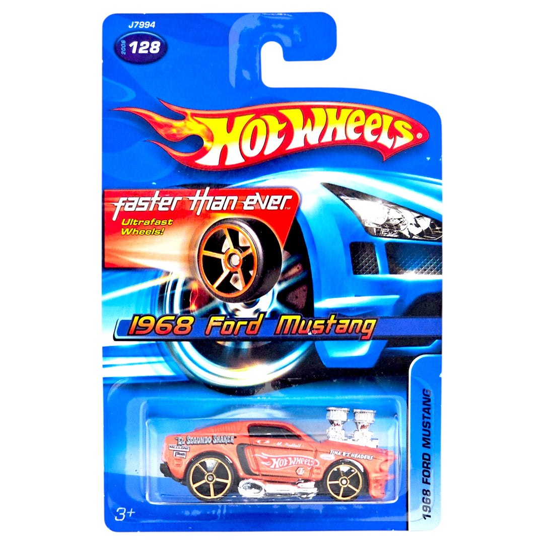 Hot Wheels - "Tooned" 1968 Mustang - 2006 *FTE Wheels*