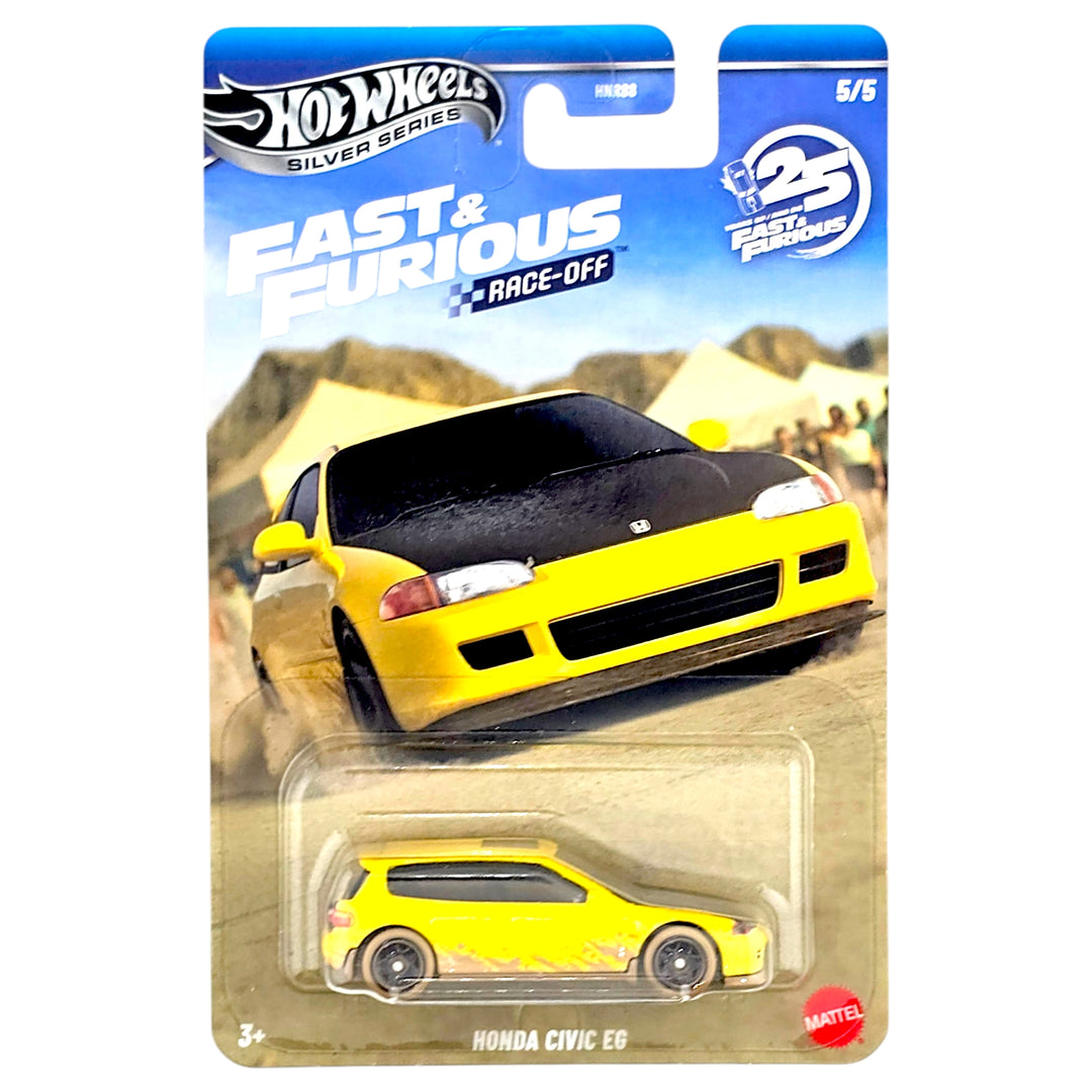 Hot Wheels - Honda Civic EG - 2026 Fast &amp; Furious: Race-Off Series