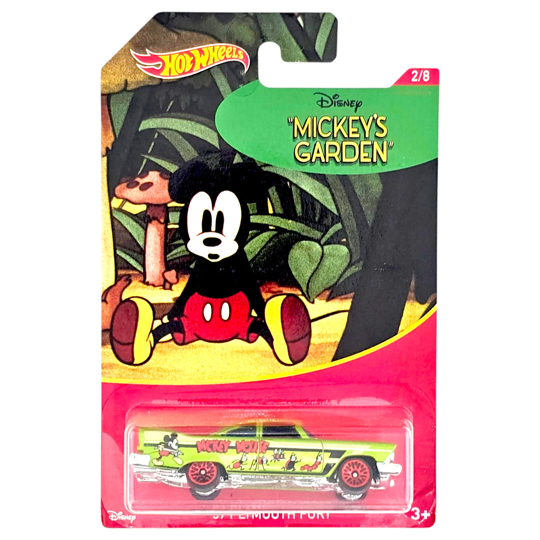Hot Wheels - Plymouth Fury - 2018 Mickey Mouse 90th Anniversary Series