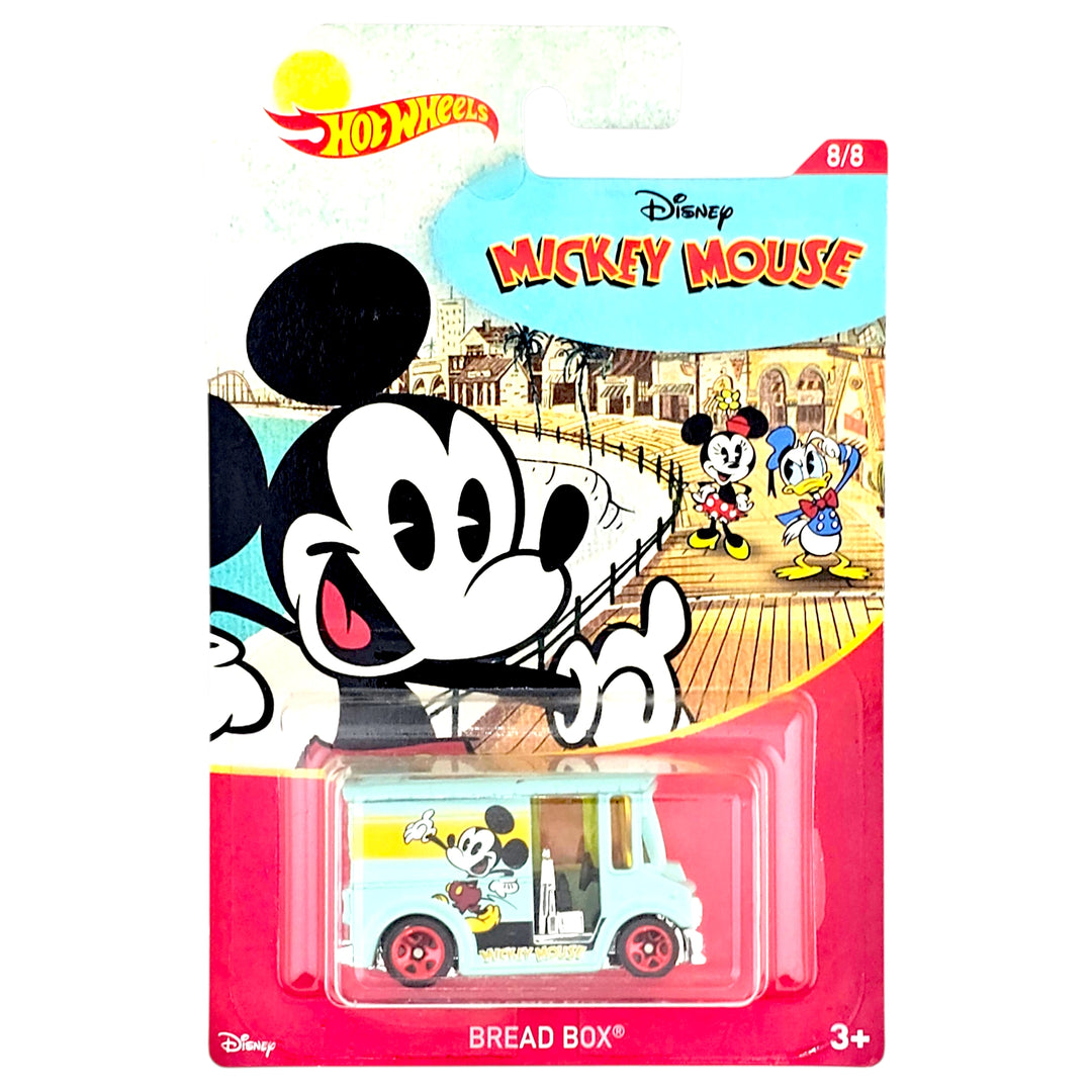 Hot Wheels - Bread Box - 2018 Mickey Mouse 90th Anniversary Series