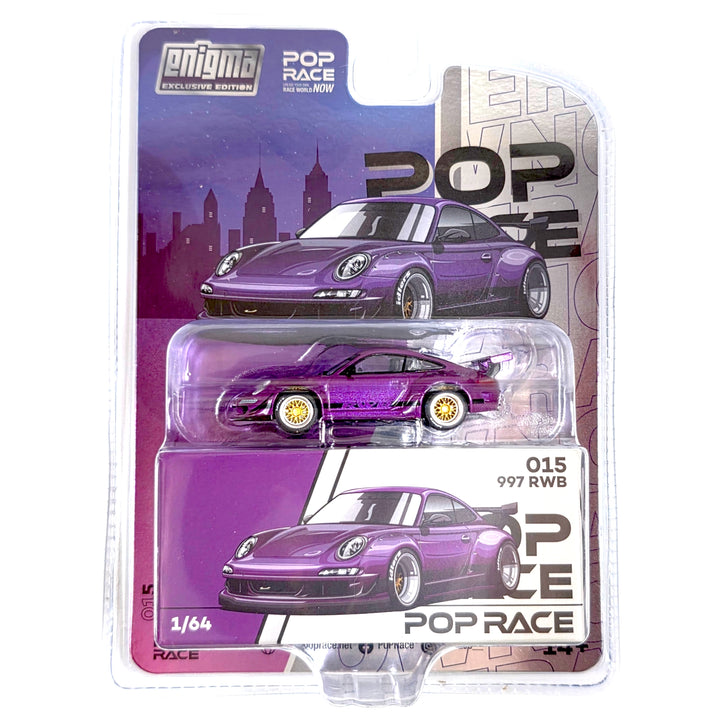 Pop Race - Porsche 911 (997) RWB - Purple *Enigma Exclusive Edition*