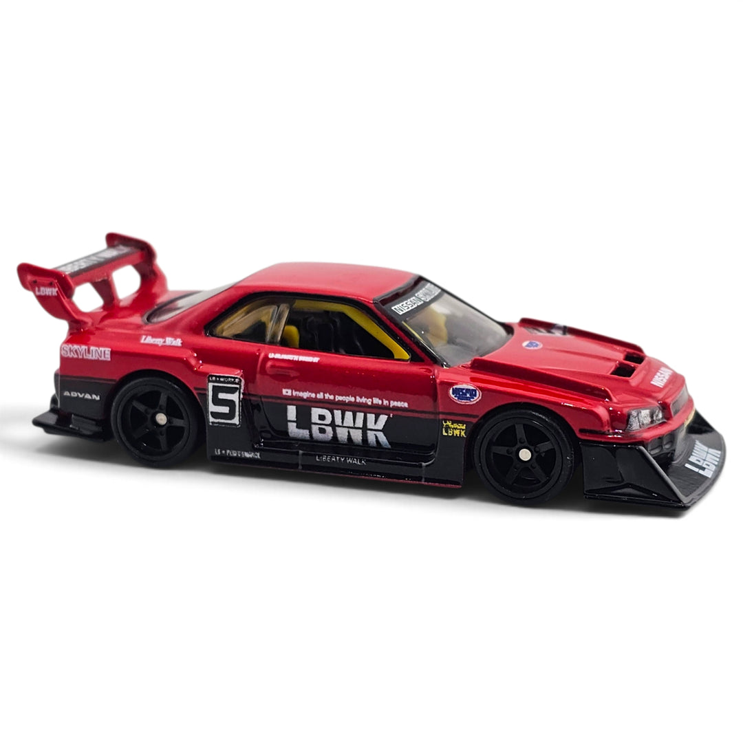 Hot Wheels - LB-ER34 Super Silhouette Nissan Skyline - 2021 Car Culture 2-Pack