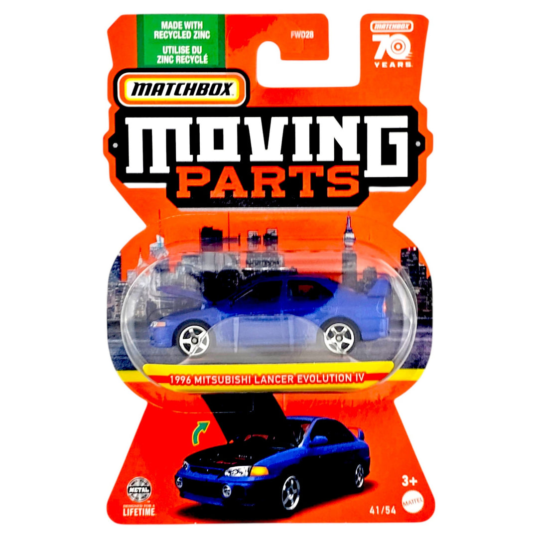 Matchbox - 1996 Mitsubishi Lancer Evolution IV - 2024 Moving Parts Series