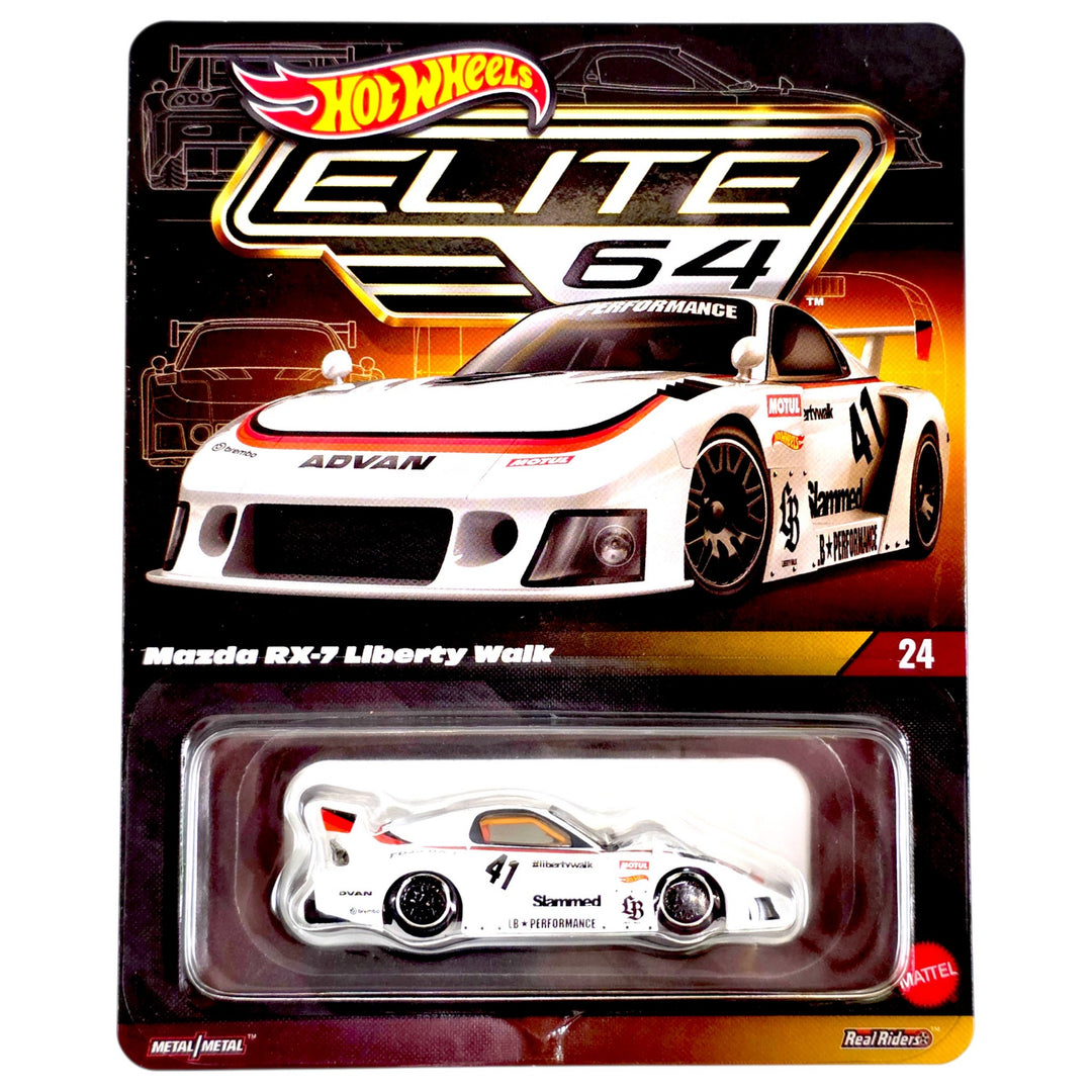 Hot Wheels - Mazda RX-7 Liberty Walk - 2026 Elite 64 Series