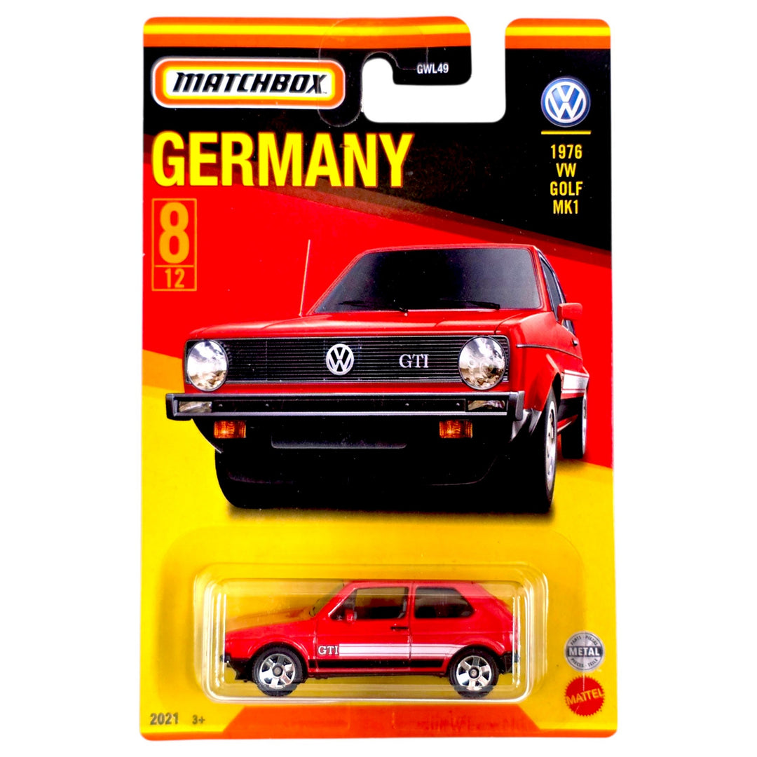 Matchbox - 1976 Volkswagen MK1 GTI Golf - 2021 Germany Collection Series