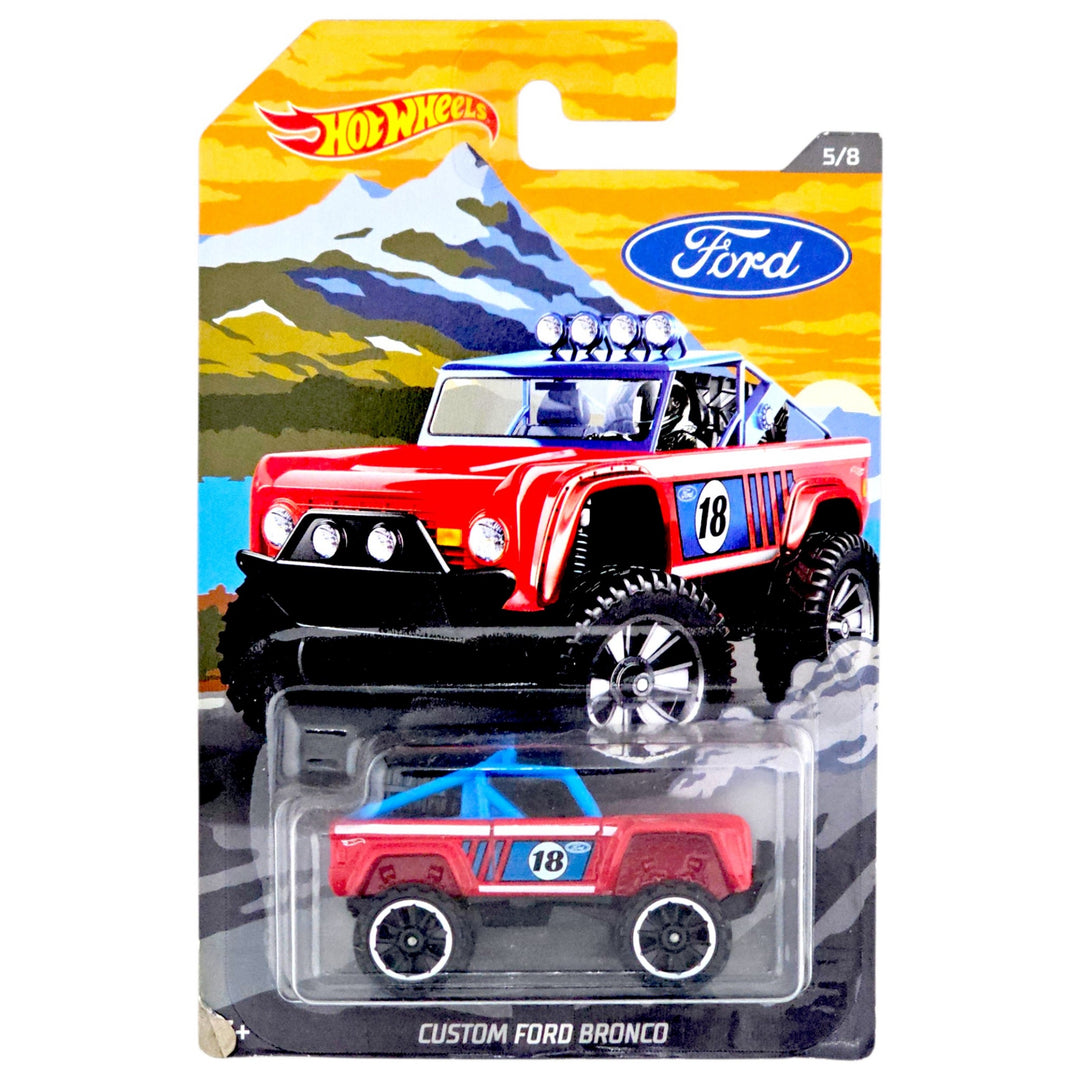 Hot Wheels - Custom Ford Bronco - 2018 Ford Truck Series