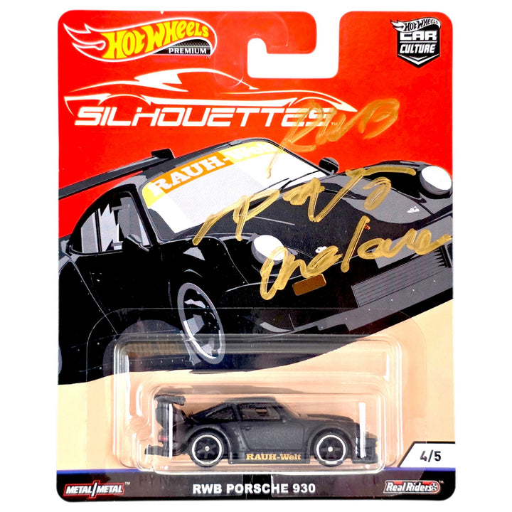 Hot Wheels - RWB Porsche 930 - 2019 Silhouettes Series *Autographed by Akira Nakai - One Love*