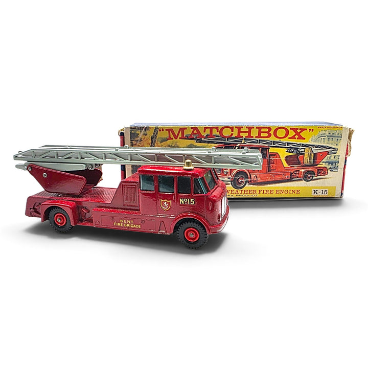 Matchbox - Merryweather Fire Engine - 1963 King Size Series *Original Box*