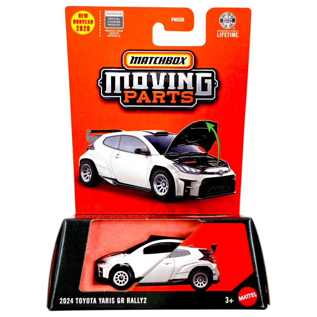 Matchbox - 2024 Toyota Yaris GR Rally2 - 2026 Moving Parts Series