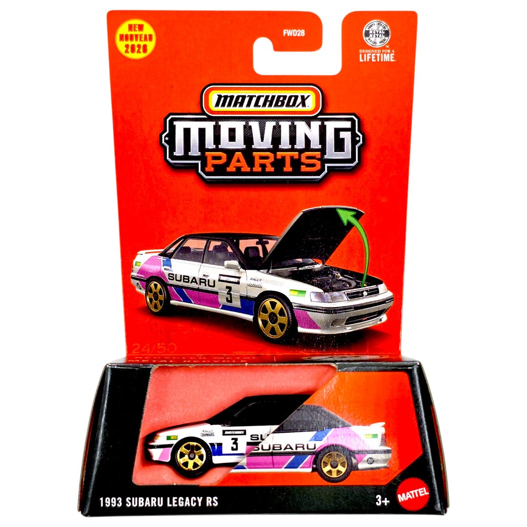 Matchbox - 1993 Subaru Legacy RS - 2026 Moving Parts Series