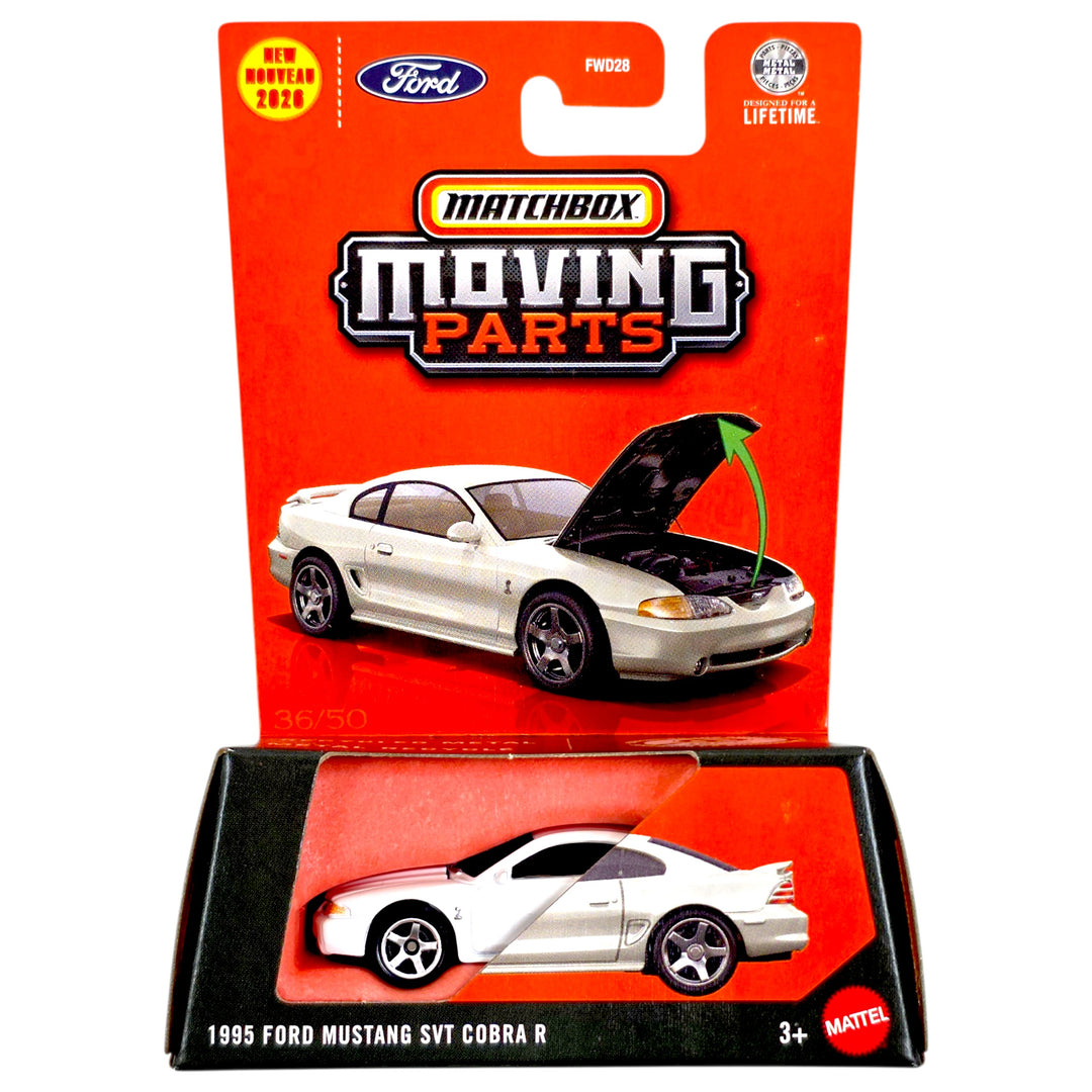 Matchbox - 1995 Ford Mustang SVT Cobra R - 2026 Moving Parts Series