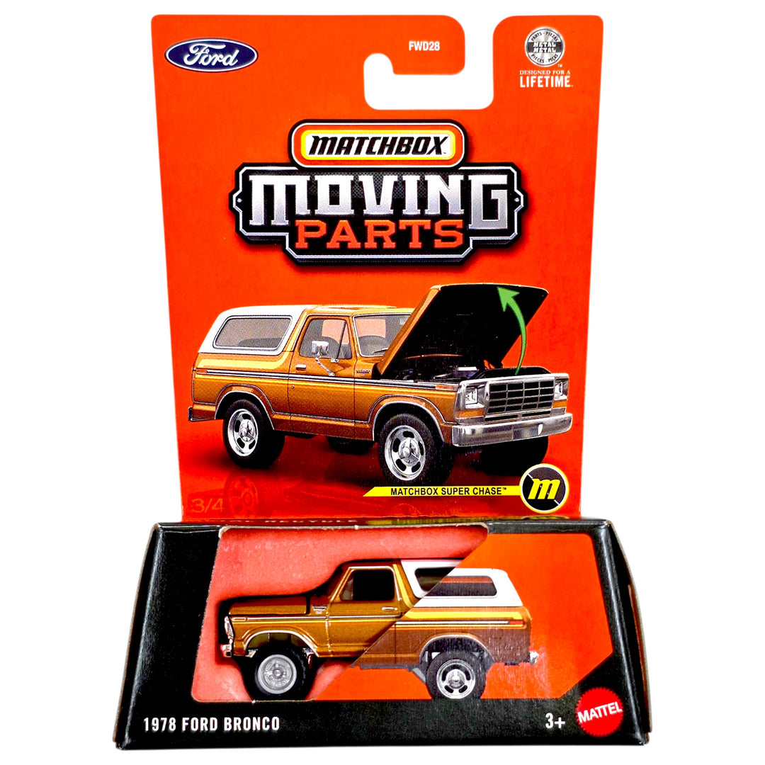 Matchbox - 1978 Ford Bronco - 2026 Moving Parts Series *Super Chase*