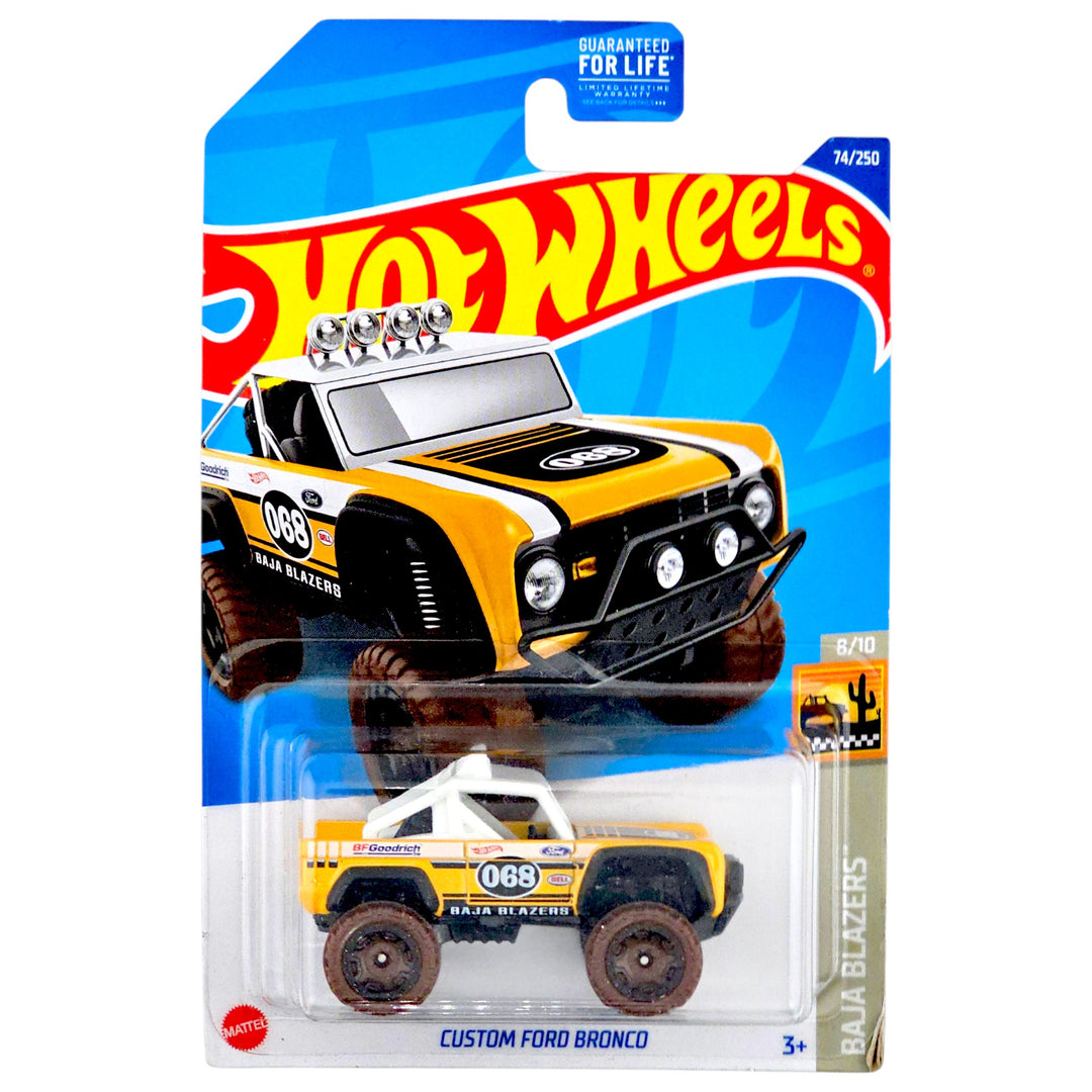 Hot Wheels - Custom Ford Bronco - 2022 *Dollar General Exclusive*