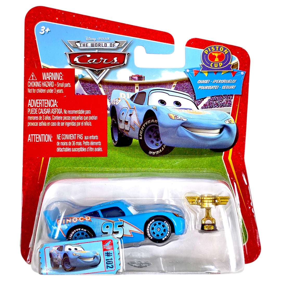 Disney Pixar - Dinoco Lightning McQueen - 2009 The World of Cars Piston Cup Series *Chase*