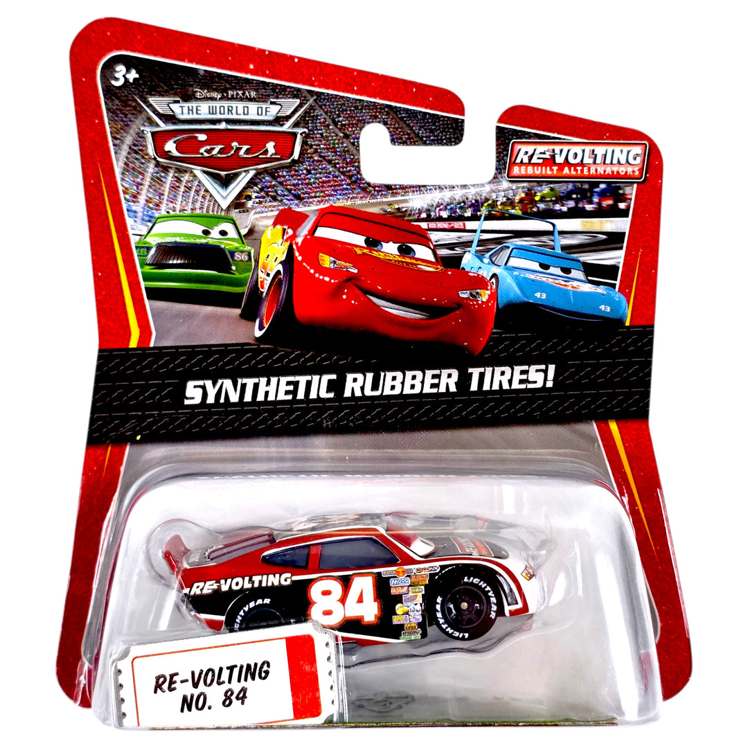 Disney Pixar - Re-Volting No. 84 - 2009 Cars Synthetic Rubber Tires ! Series *Kmart Exclusive*