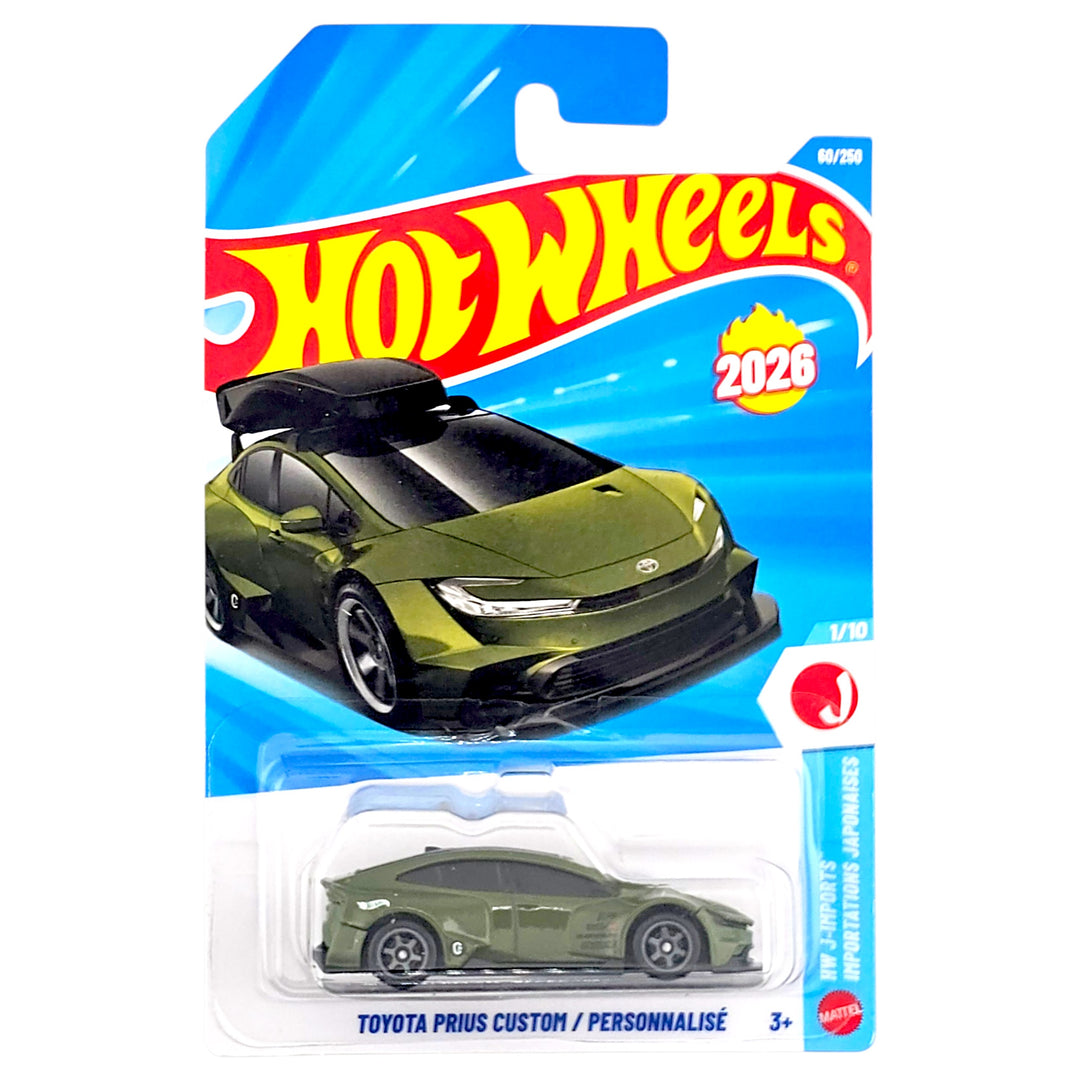 Hot Wheels - Toyota Prius Custom - 2026 *Without Cargo Roof Box Variation*