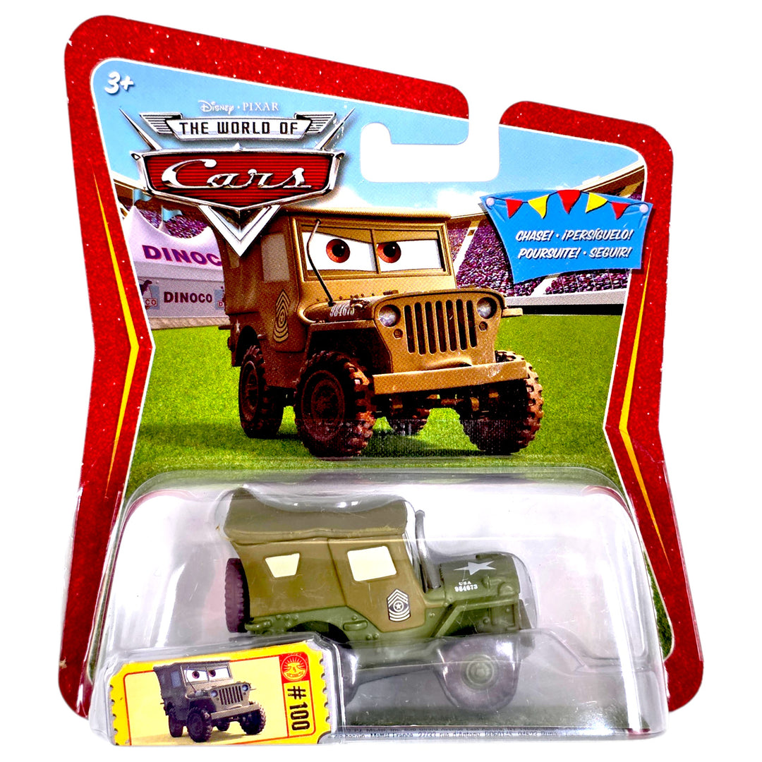 Disney Pixar - Saluting Sarge - 2009 The World of Cars Series *Chase*