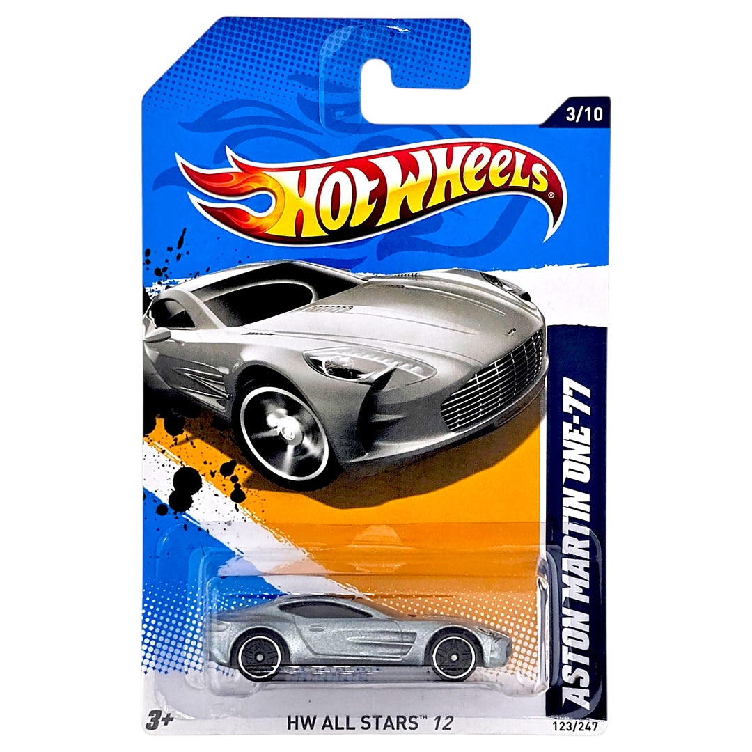Hot Wheels - Aston Martin One-77 - 2012 *Card Variation*