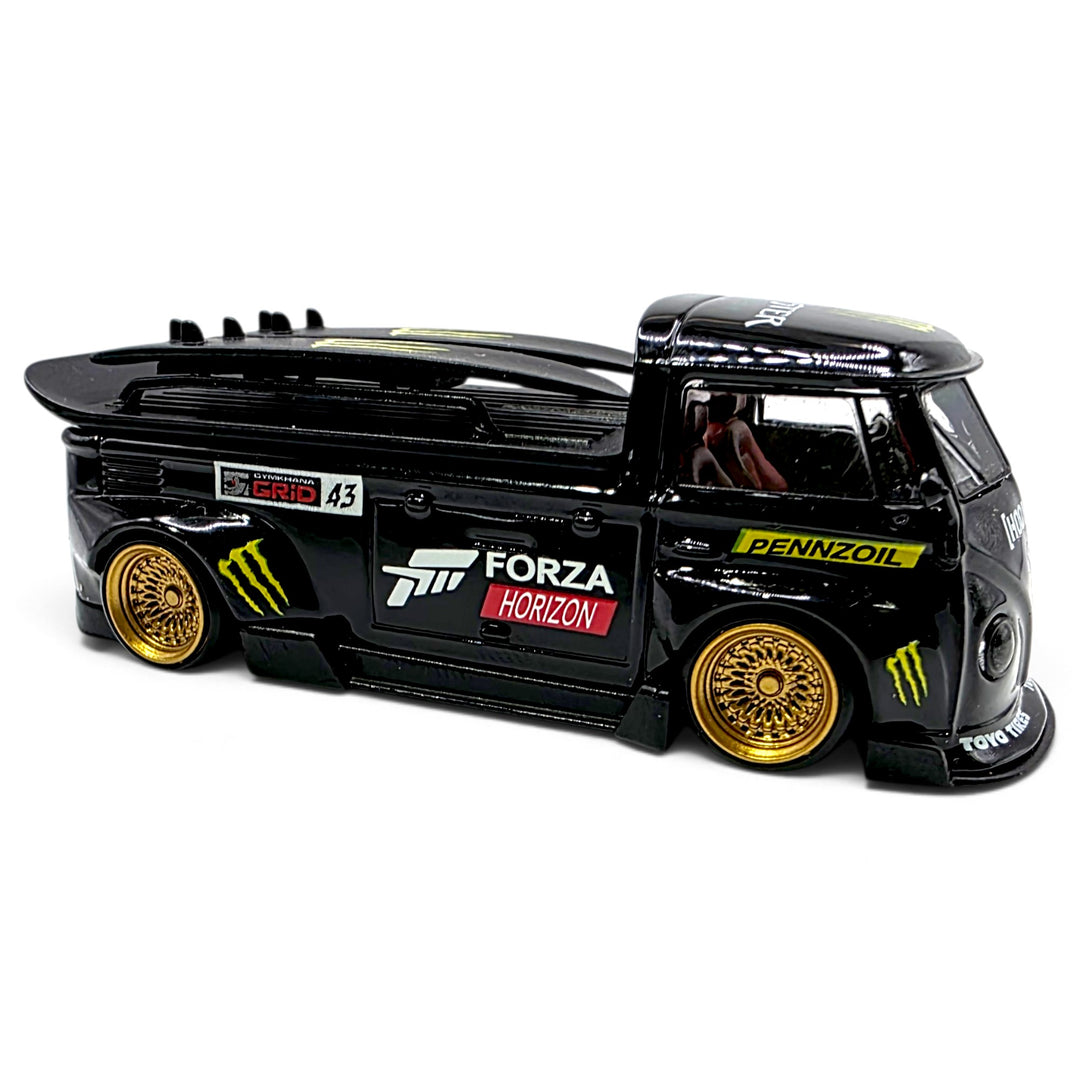 Lang Feng Model - Volkswagen T1 Pickup "Forza Horizon x Monster Energy" w/ Surfboards