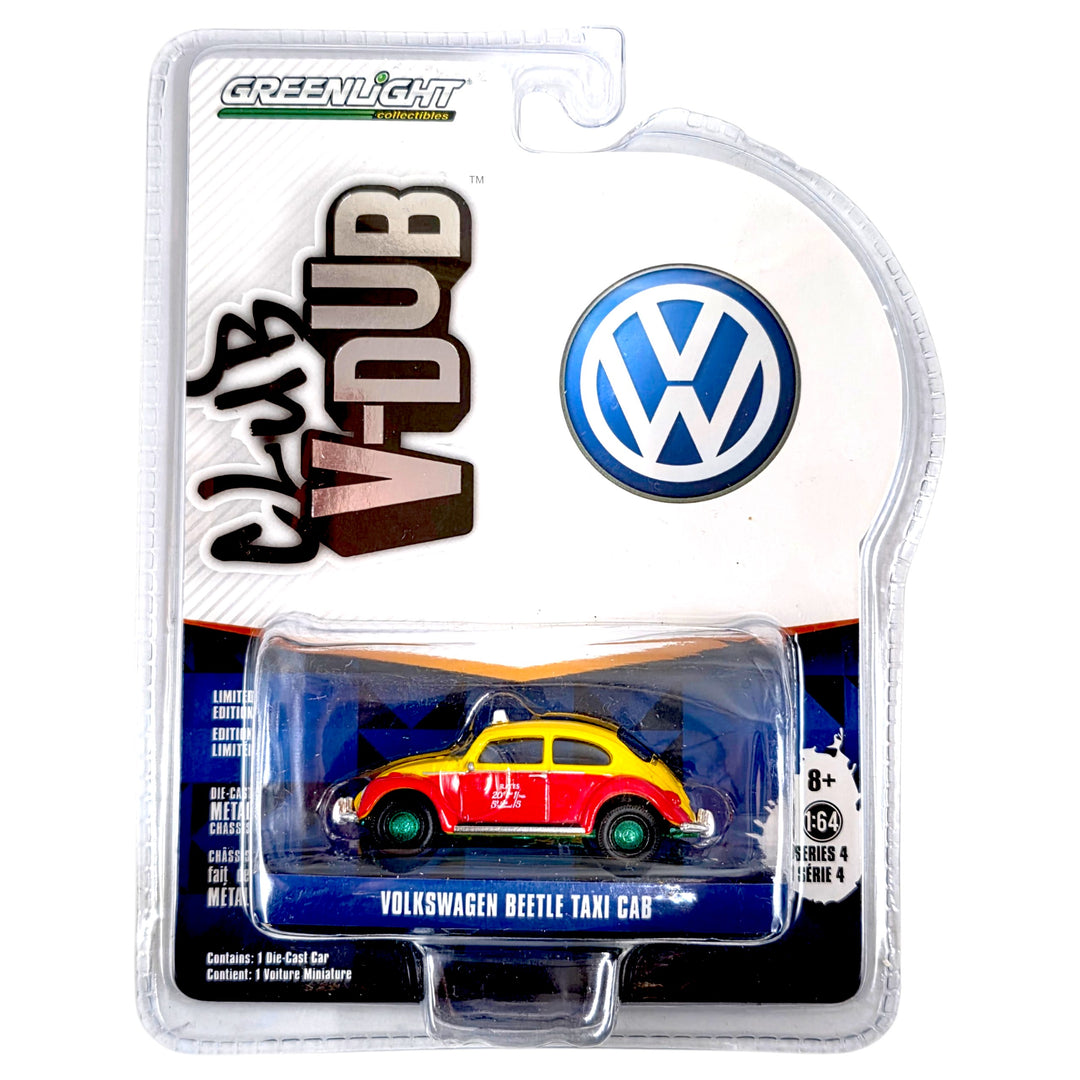 Greenlight - Volkswagen Beetle Taxi Cab - 2016 Club V-Dub Series *Chase*