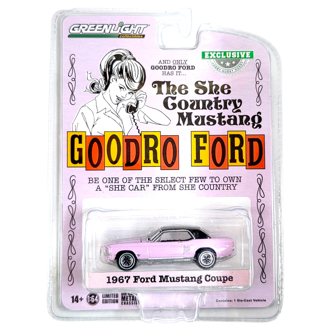 Greenlight - 1967 Ford Mustang Coupe - 2022 *Hobby Exclusive*