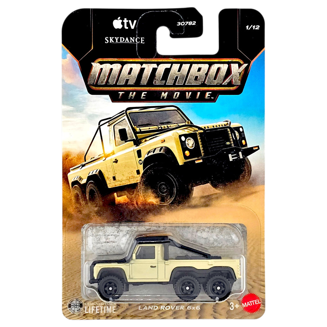 Matchbox - Land Rover 6x6 - 2026 The Movie Series