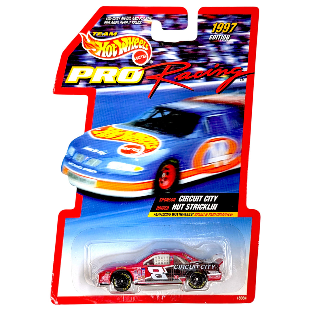 Hot Wheels - Hut Stricklin Ford Thunderbird Stock Car - 1997 Pro Racing Team Hot Wheels Series