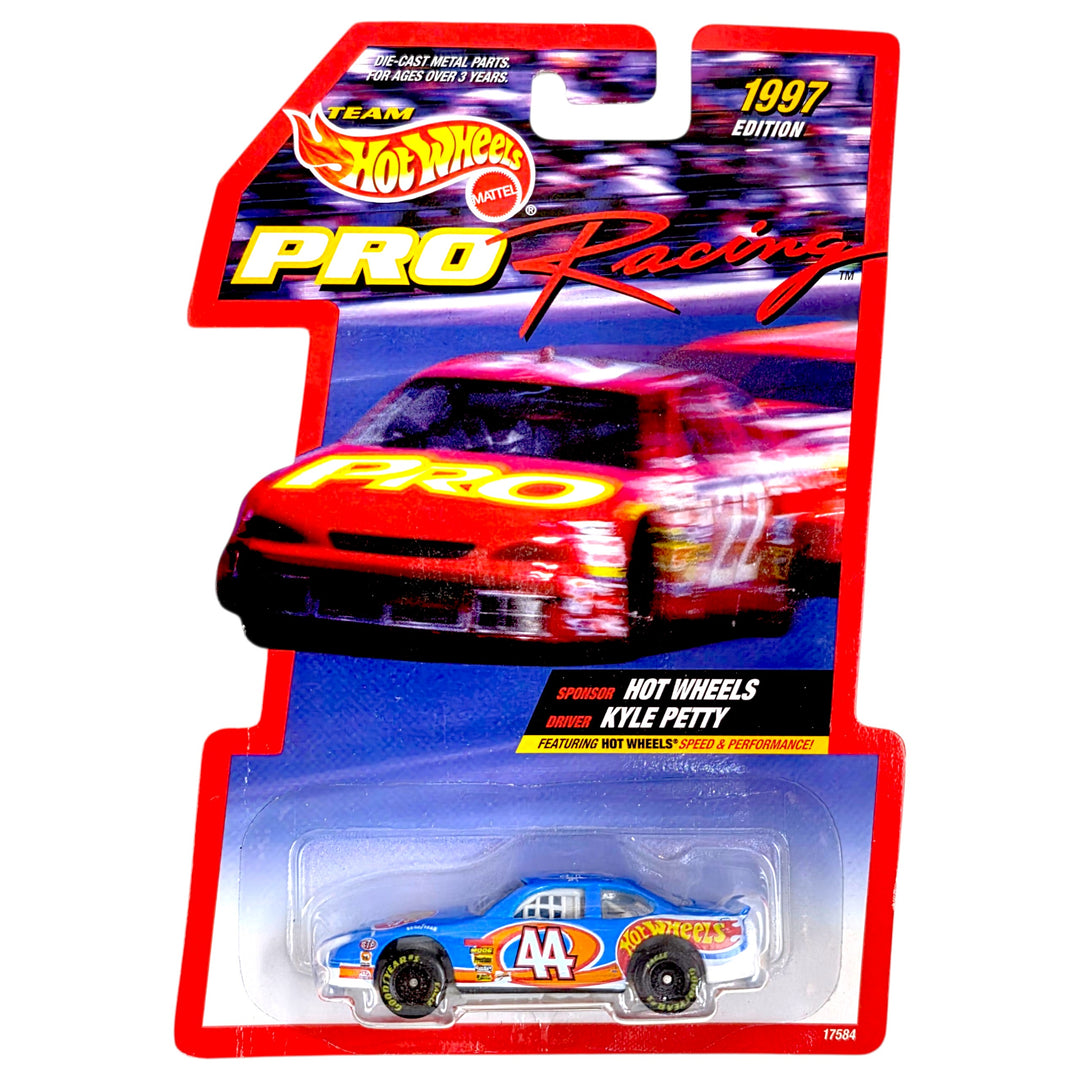 Hot Wheels - Kyle Petty Pontiac Grand Prix Stock Car - 1997 Pro Racing Team Hot Wheels Series