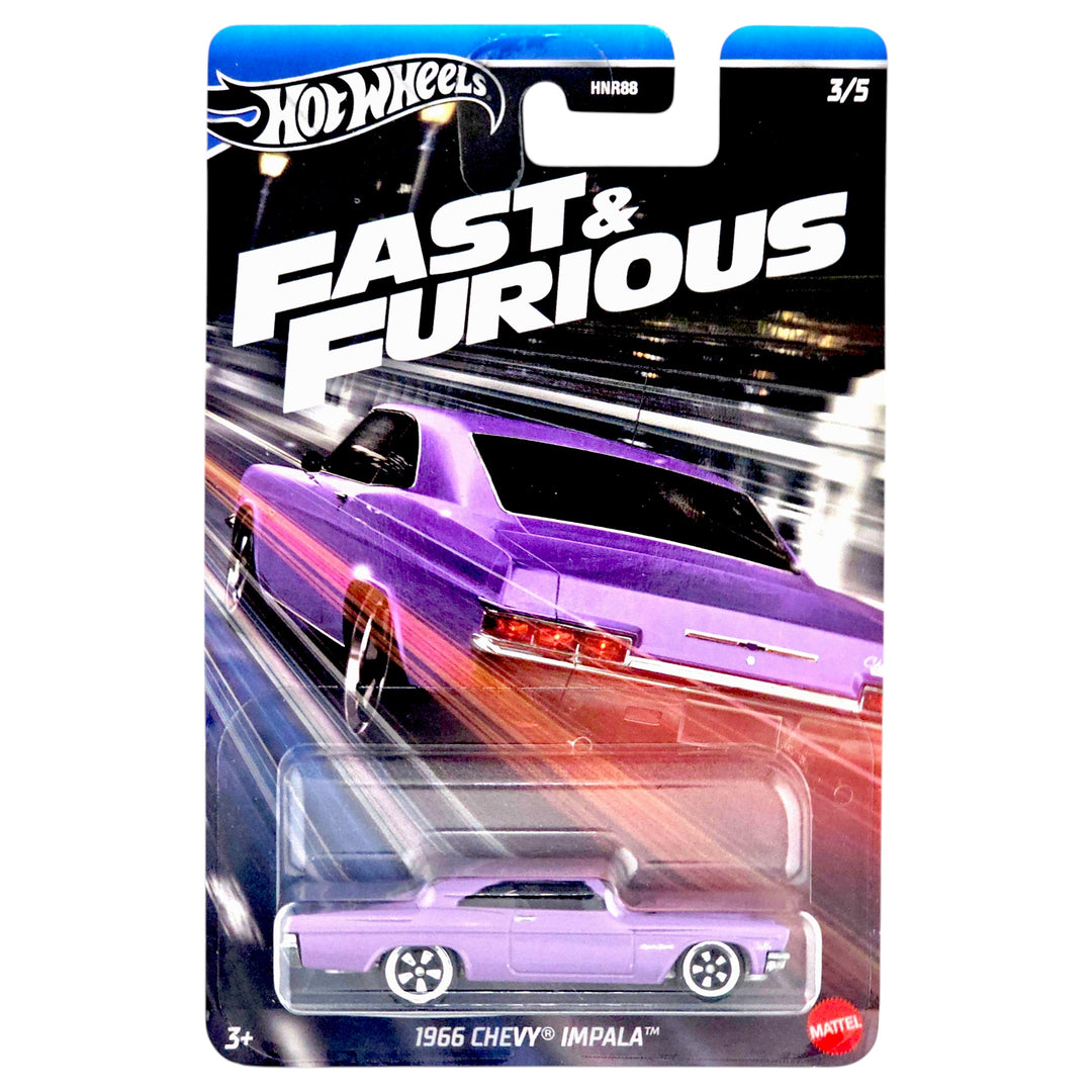 Hot Wheels - 1966 Chevy Impala - 2024 Fast &amp; Furious Racing Series