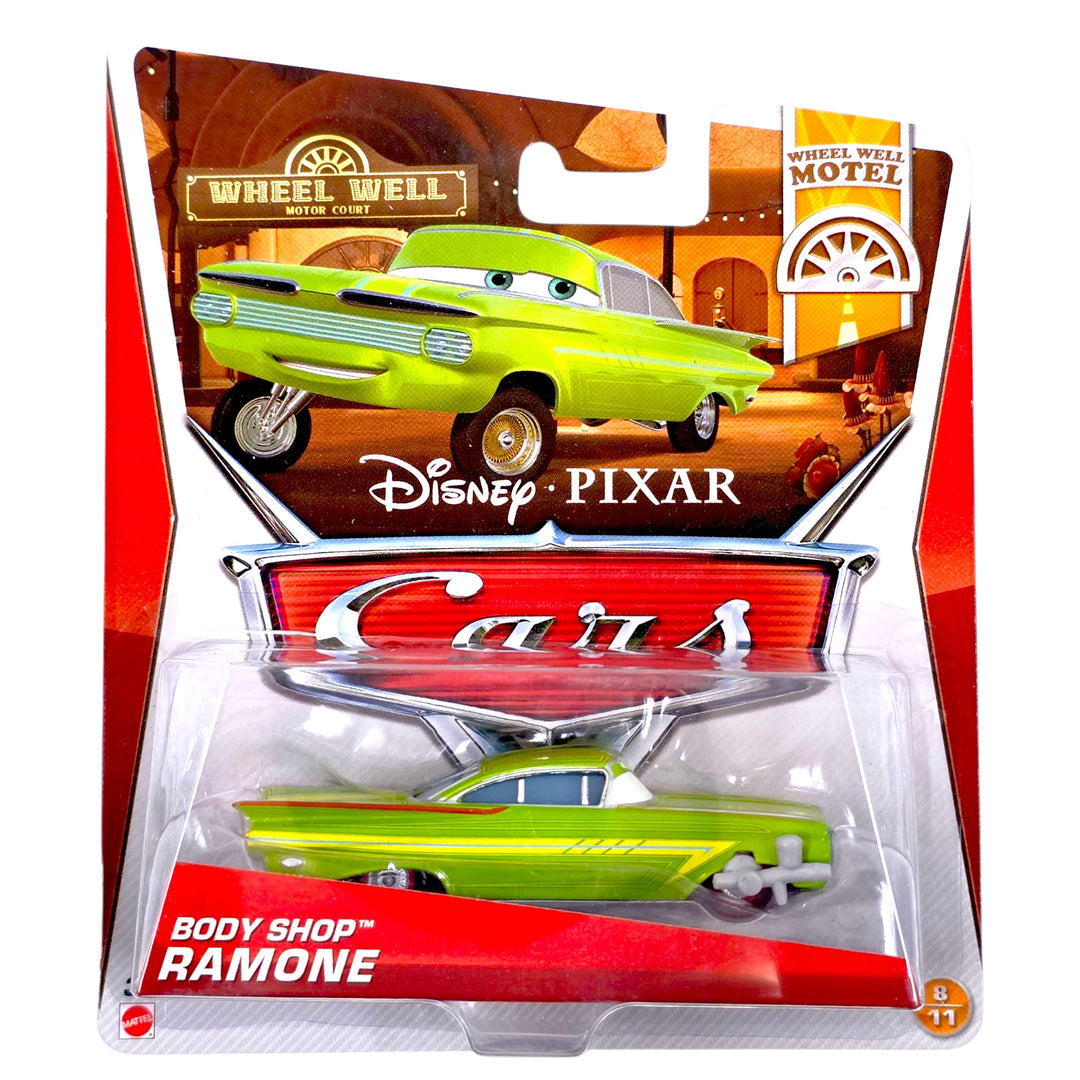 Disney Pixar - Body Shop Ramone - 2012 Cars Wheel Well Motel Series