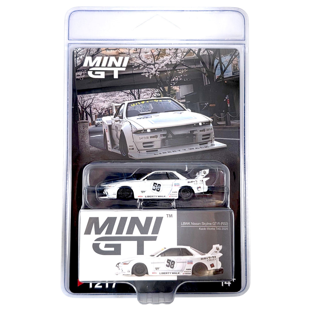 Mini GT - Nissan GT-R32 LB-Kaido Works TAS 2025