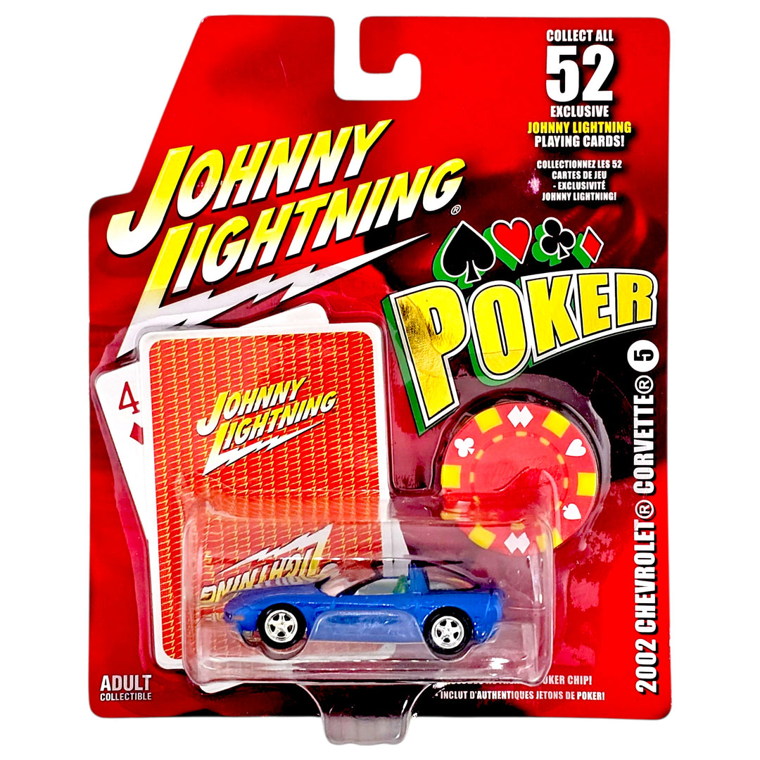 Johnny Lightning - 2002 Chevrolet Corvette - 2005 Poker Series