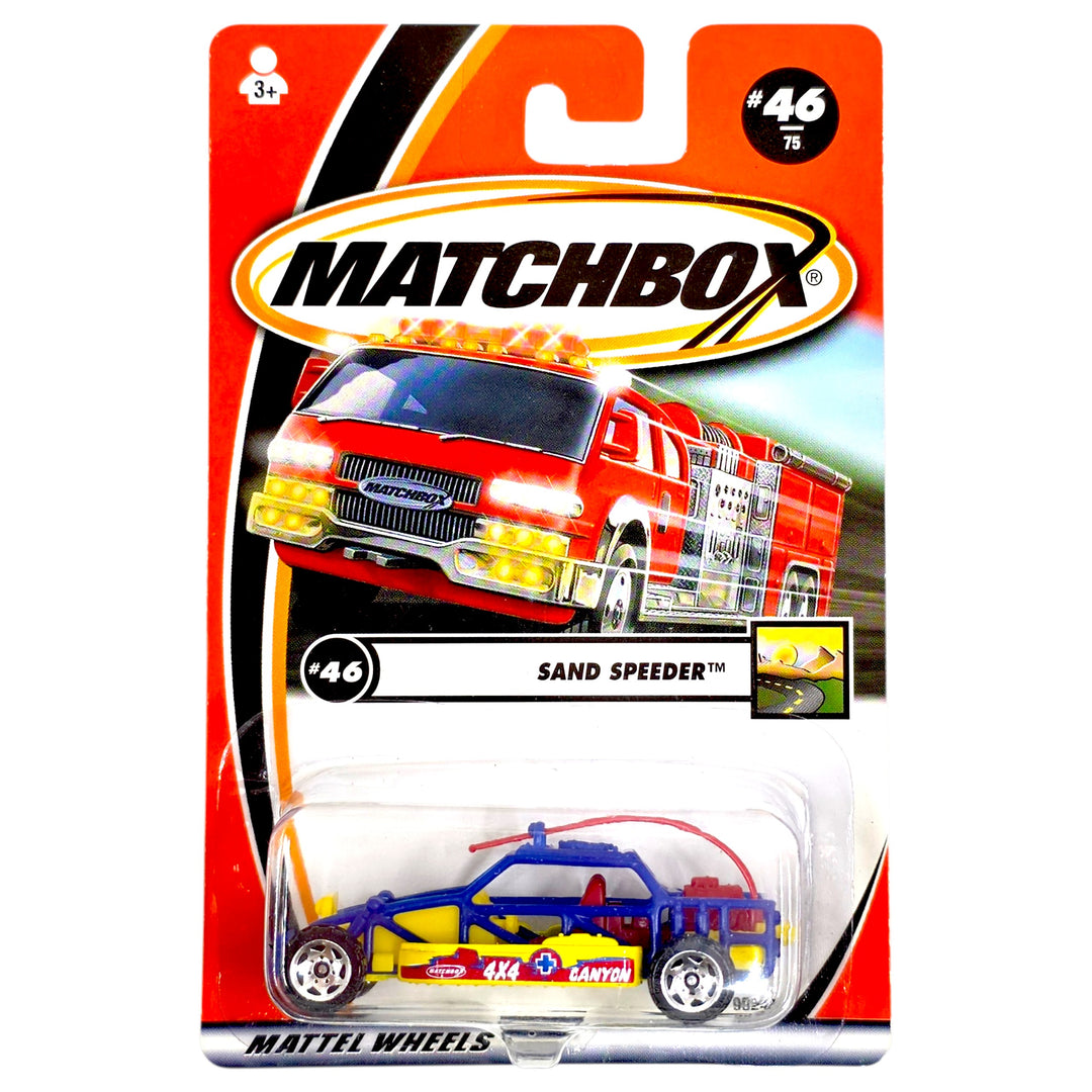 Matchbox - Sand Speeder - 2002 *Card Variation*