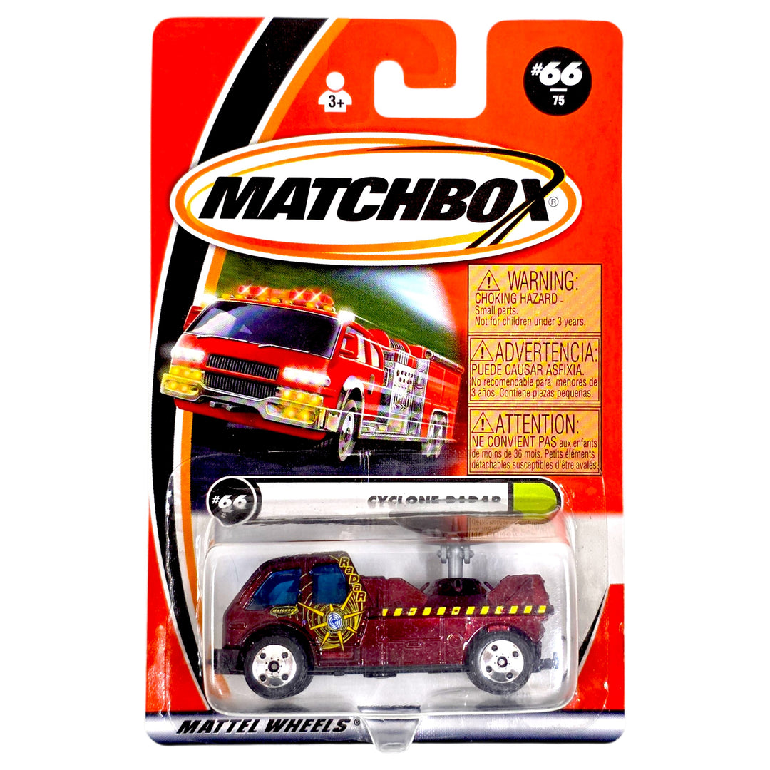 Matchbox - Cyclone Radar - 2001