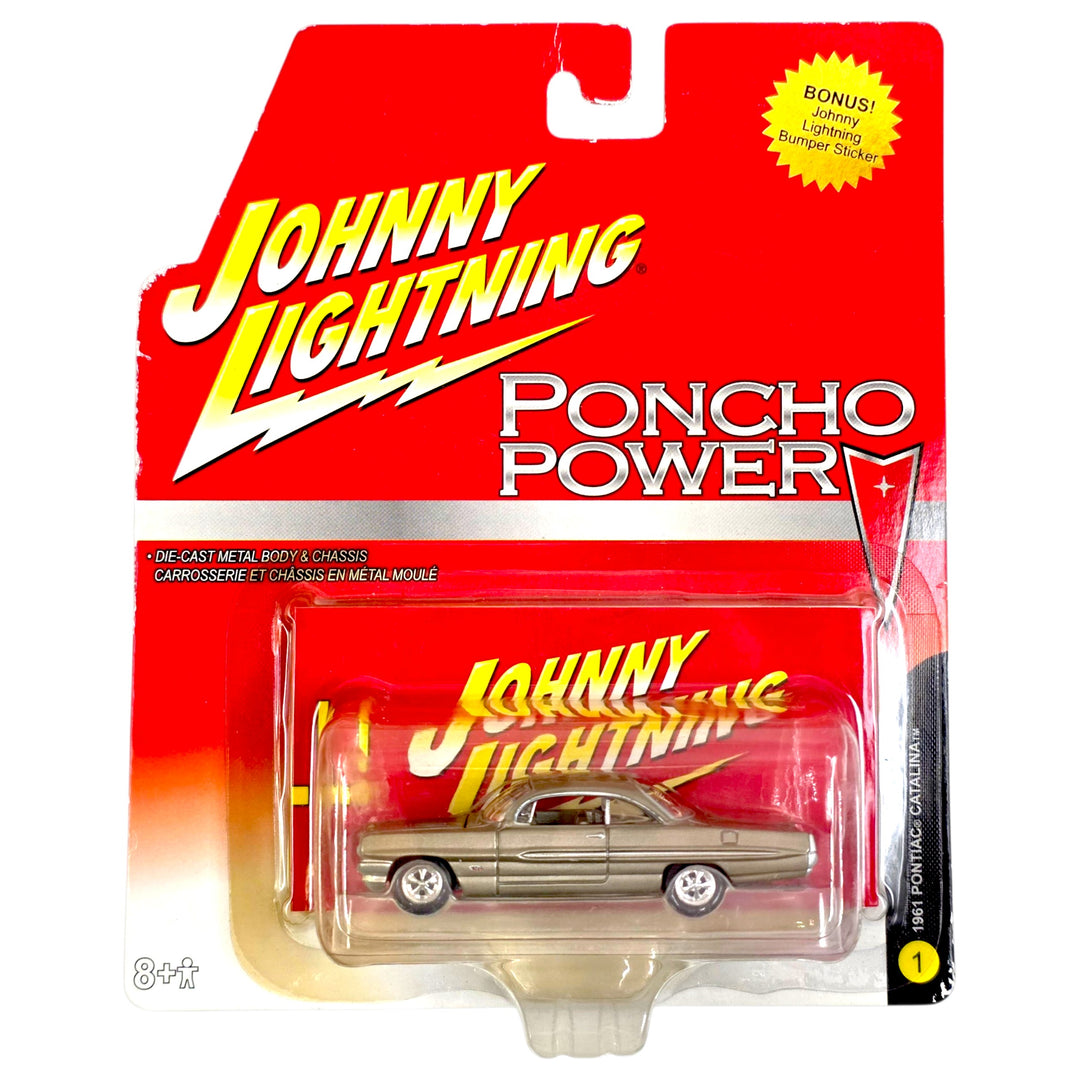 Johnny Lightning - 1961 Pontiac Catalina - 2006 Poncho Power Series