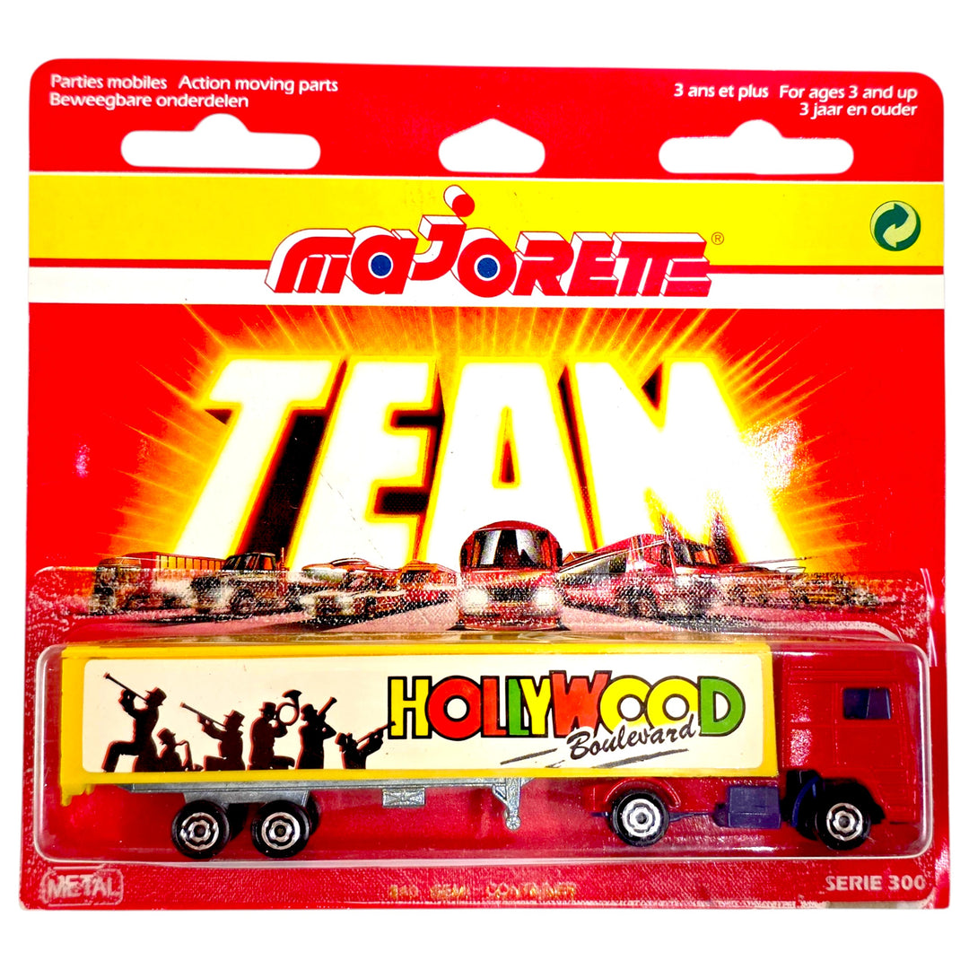 Majorette - Volvo Articulated Semi Truck - 1990