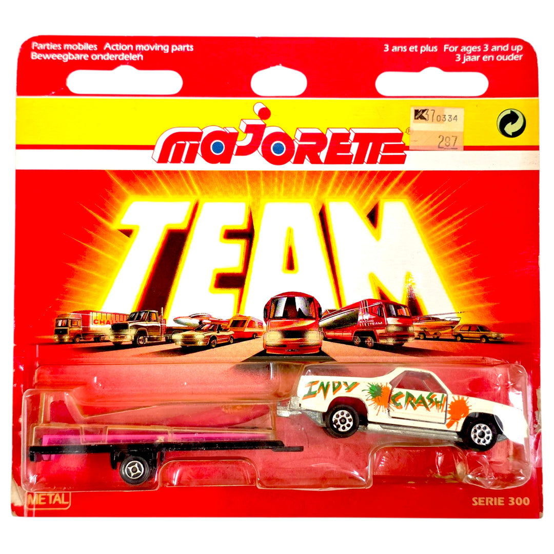 Majorette - Chevrolet El Camino SS &amp; Glider Trailer - 1990